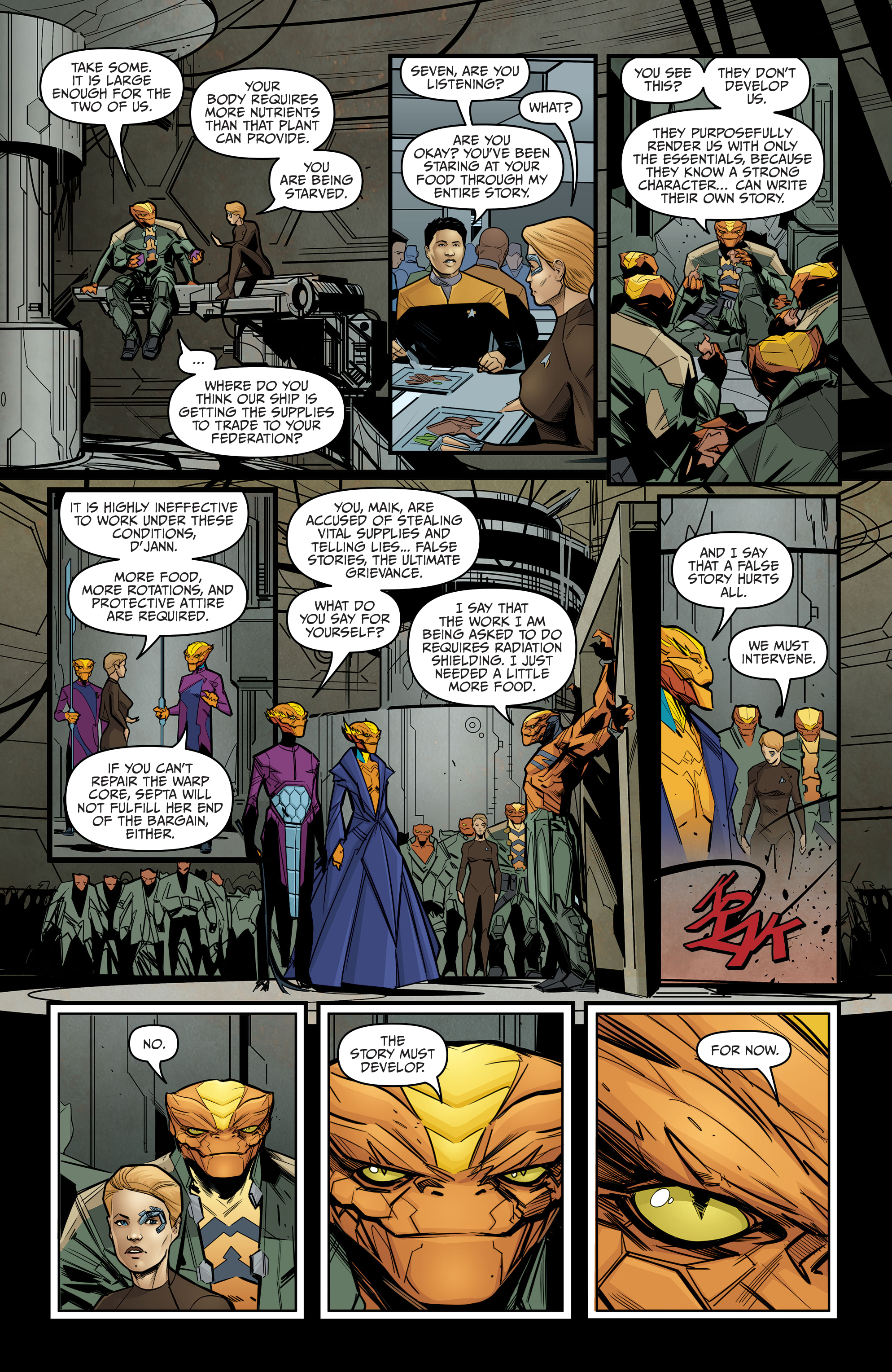 Star Trek: Voyager—Seven's Reckoning (2020-) issue 1 - Page 19