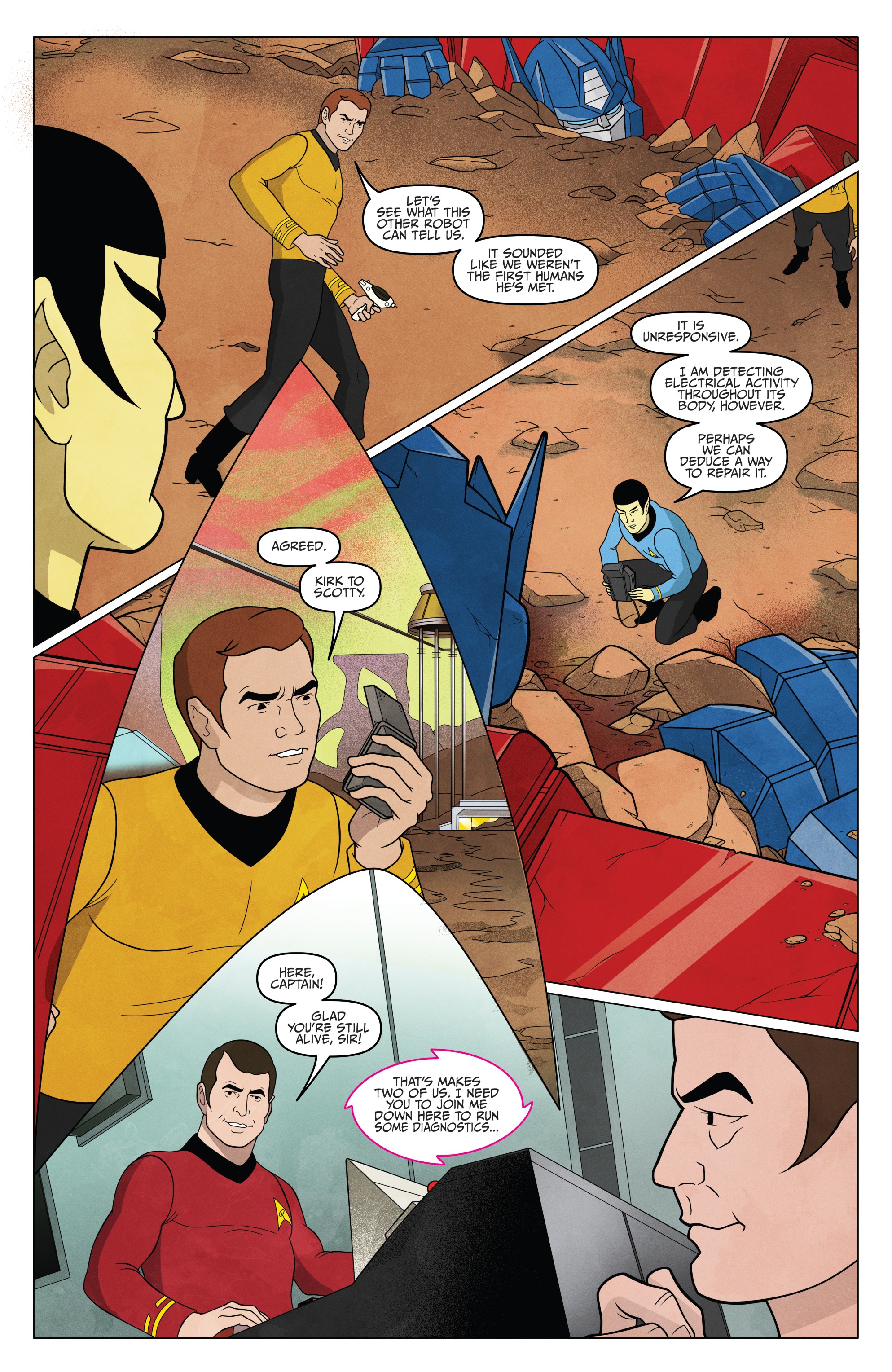 Star Trek vs. Transformers (2018-) issue 1 - Page 15