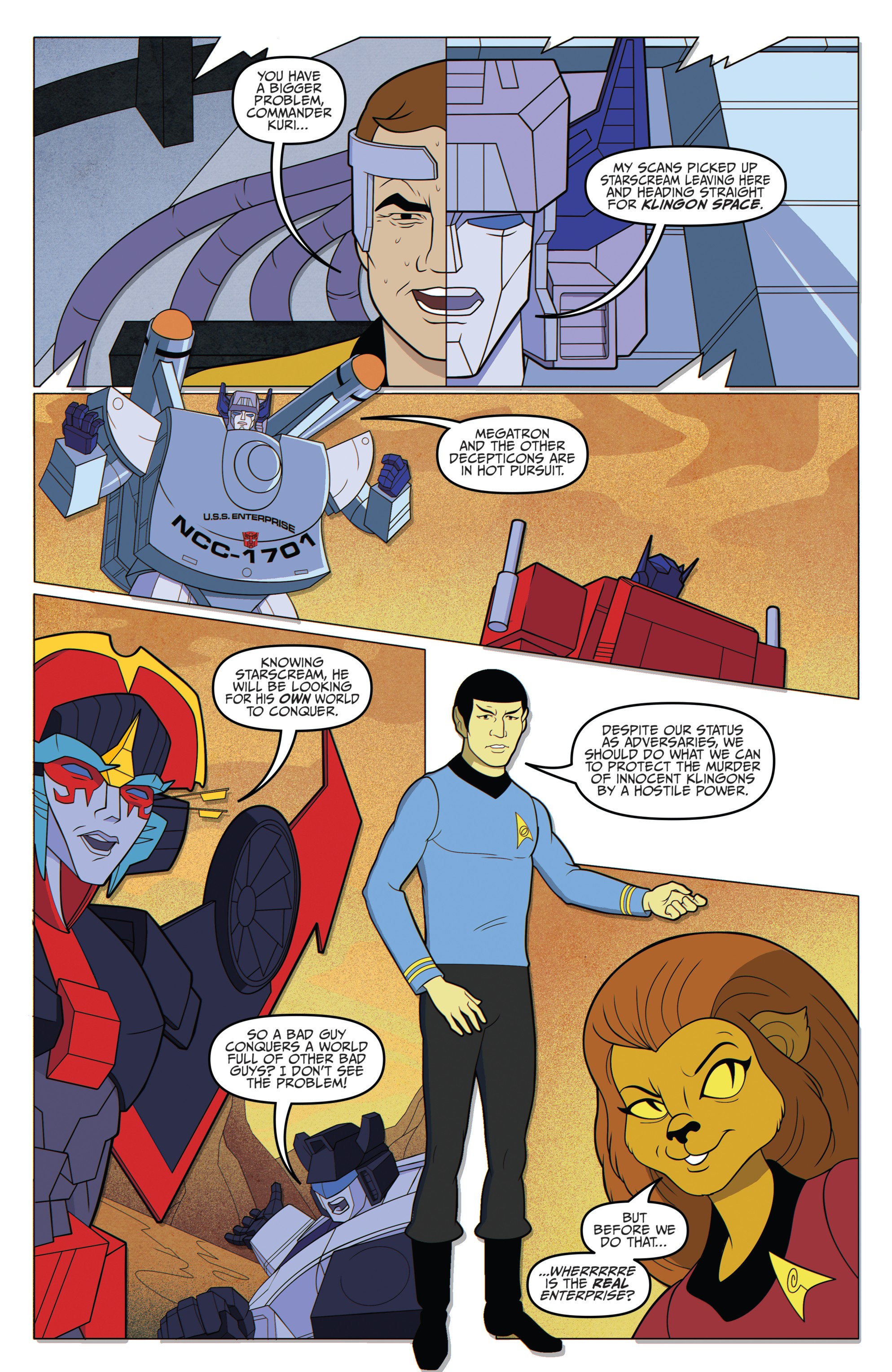 Star Trek vs. Transformers (2018-) issue 4 - Page 16