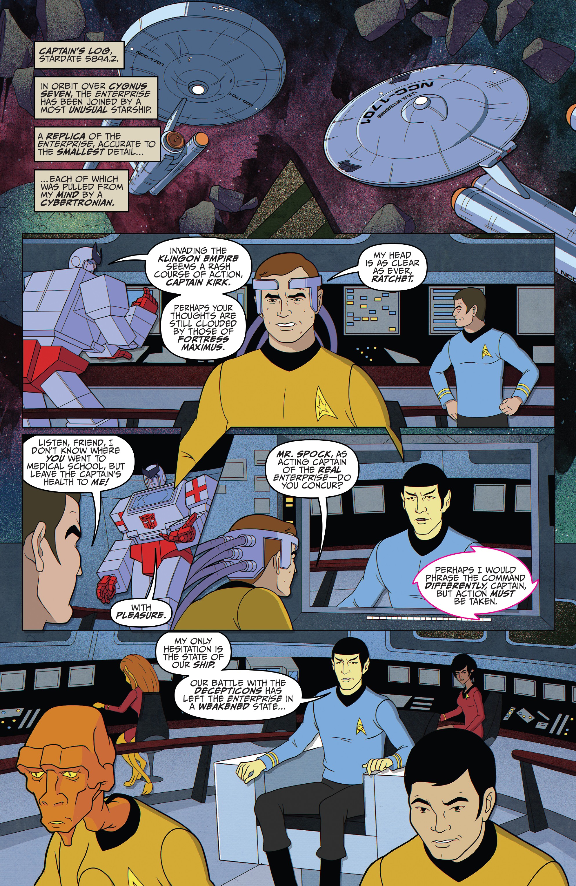 Star Trek vs. Transformers (2018-): Chapter 5 - Page 3