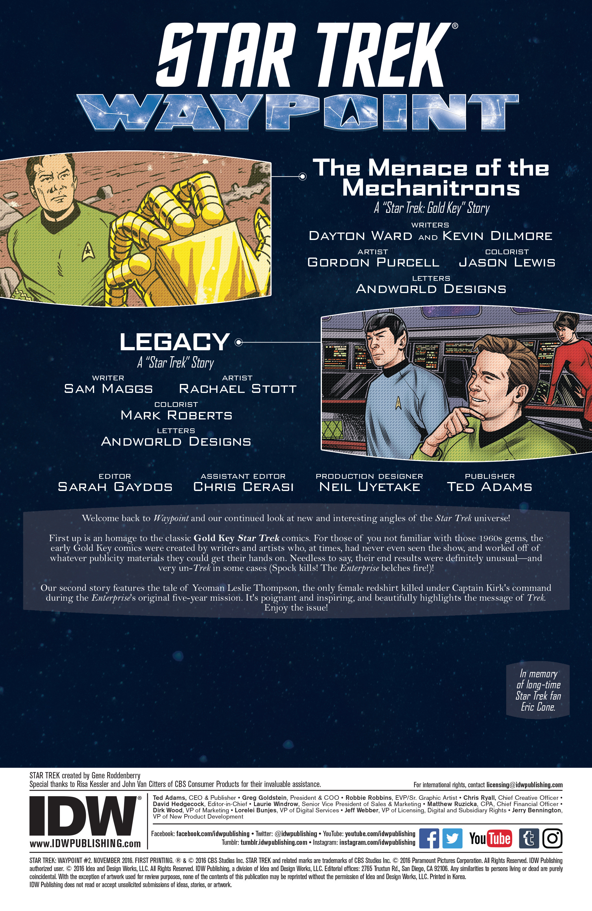 Star Trek: Waypoint (2016-) issue 2 - Page 2