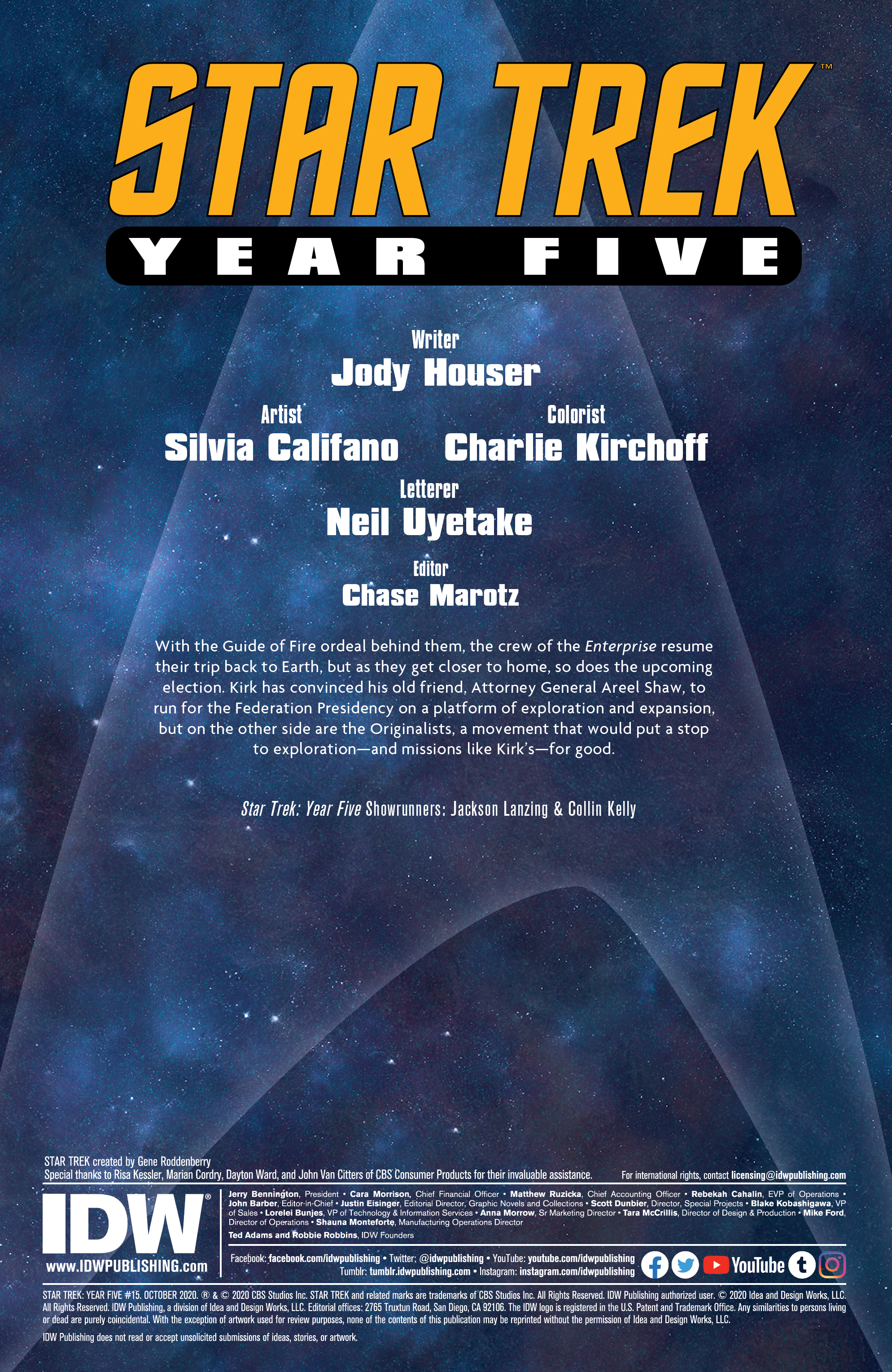 Star Trek: Year Five (2019-): Chapter 15 - Page 2