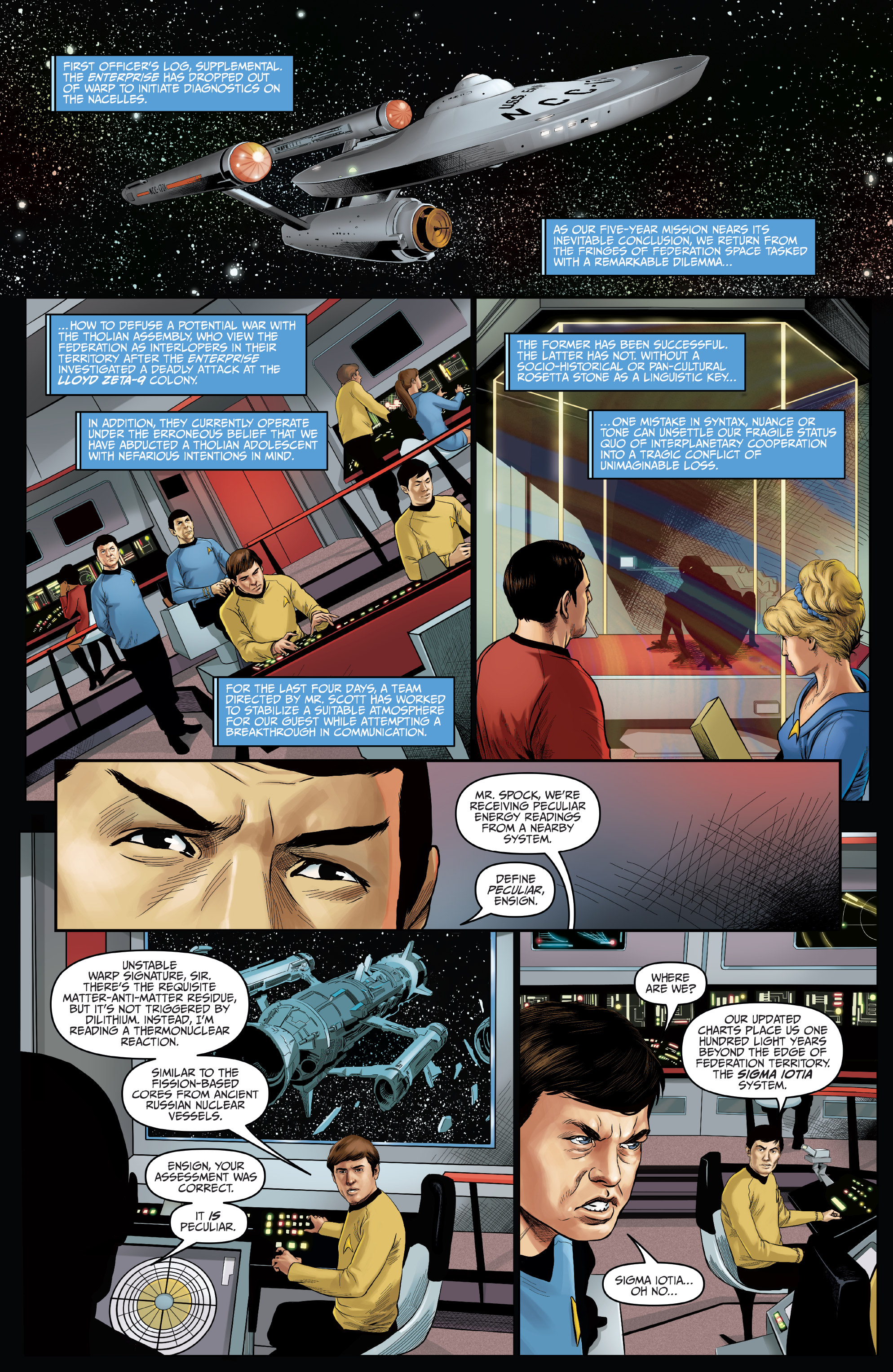 Star Trek: Year Five (2019-): Chapter 3 - Page 3