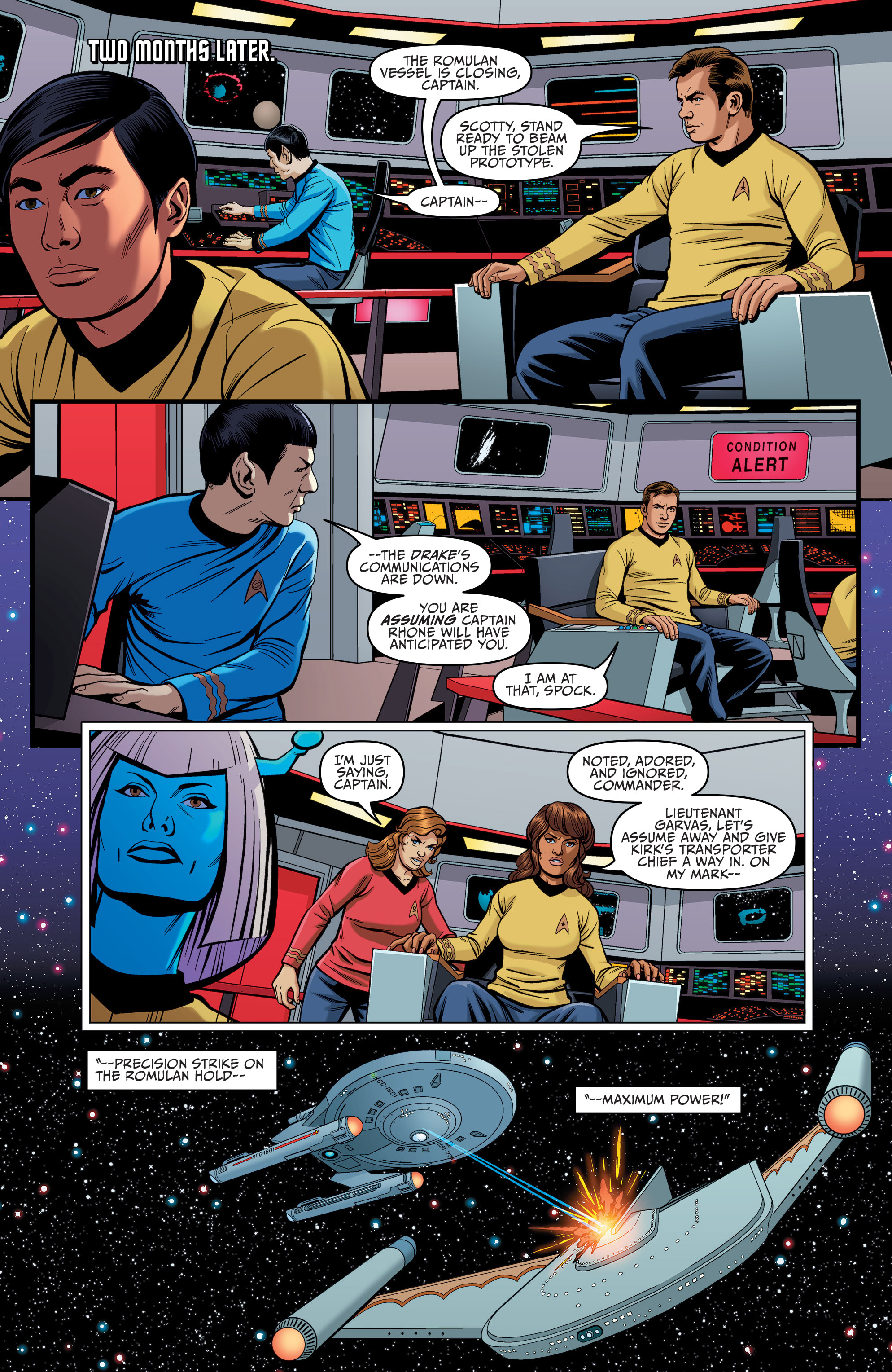 Star Trek: Year Five: Valentine's Day Special (2020) issue 1 - Page 10