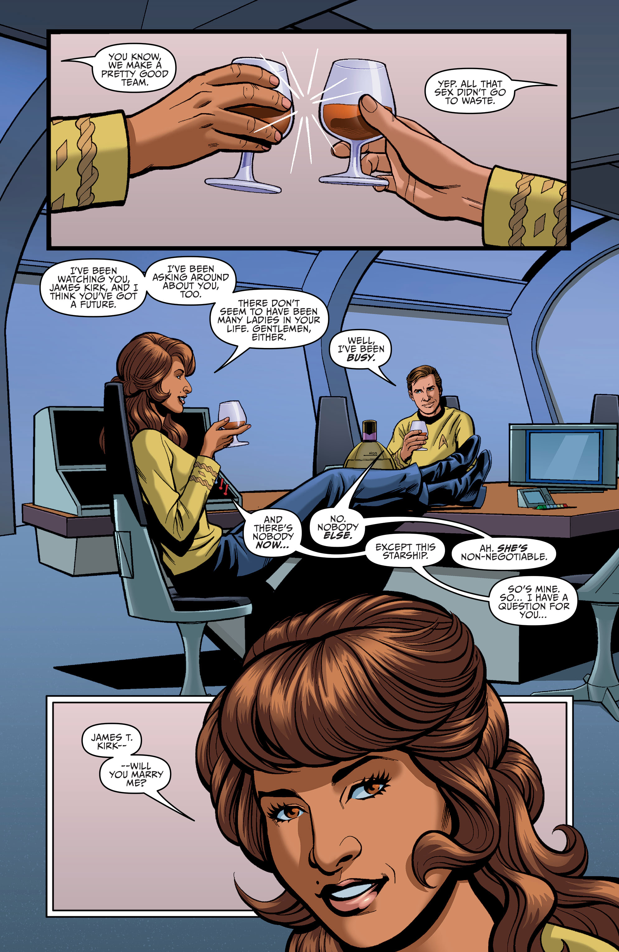 Star Trek: Year Five: Valentine's Day Special (2020) issue 1 - Page 11