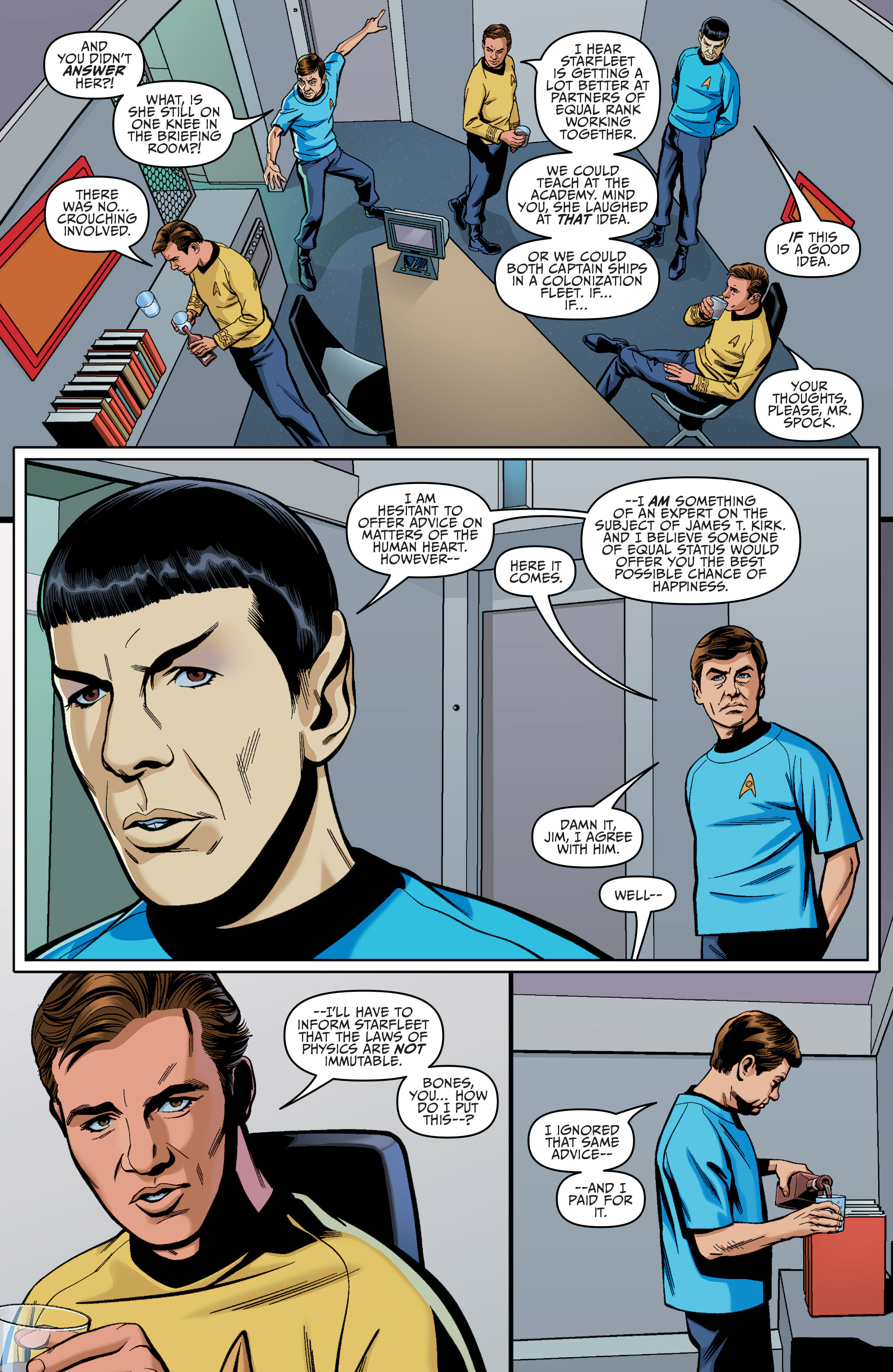 Star Trek: Year Five: Valentine's Day Special (2020) issue 1 - Page 12