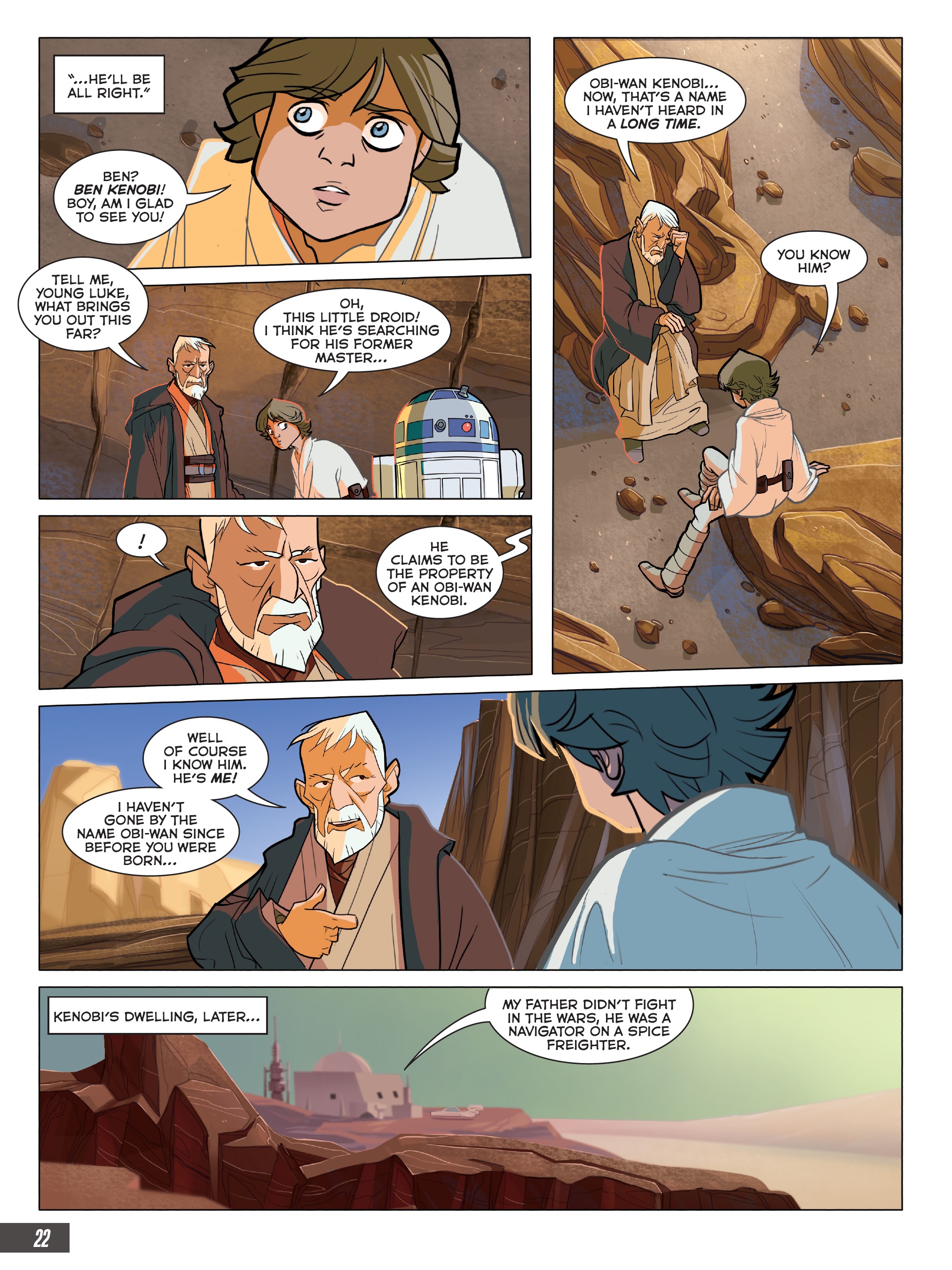 <{ $series->title }} issue 1 - Page 22