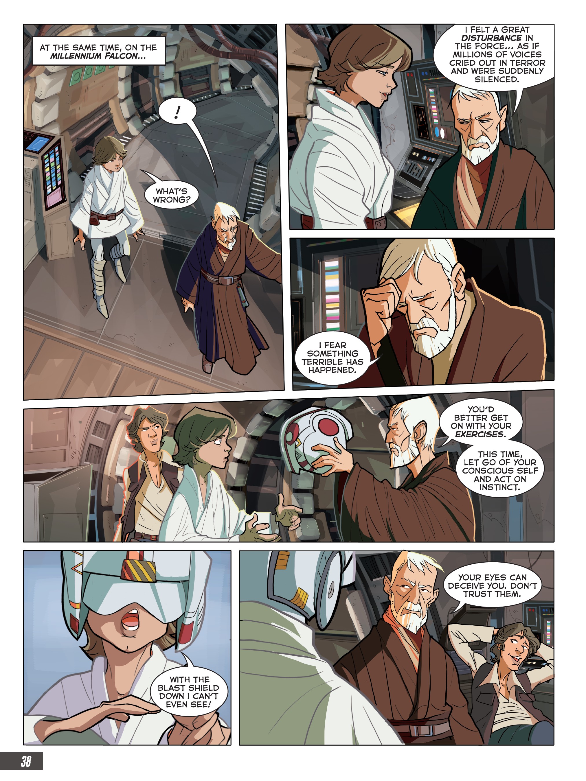 <{ $series->title }} issue 1 - Page 38