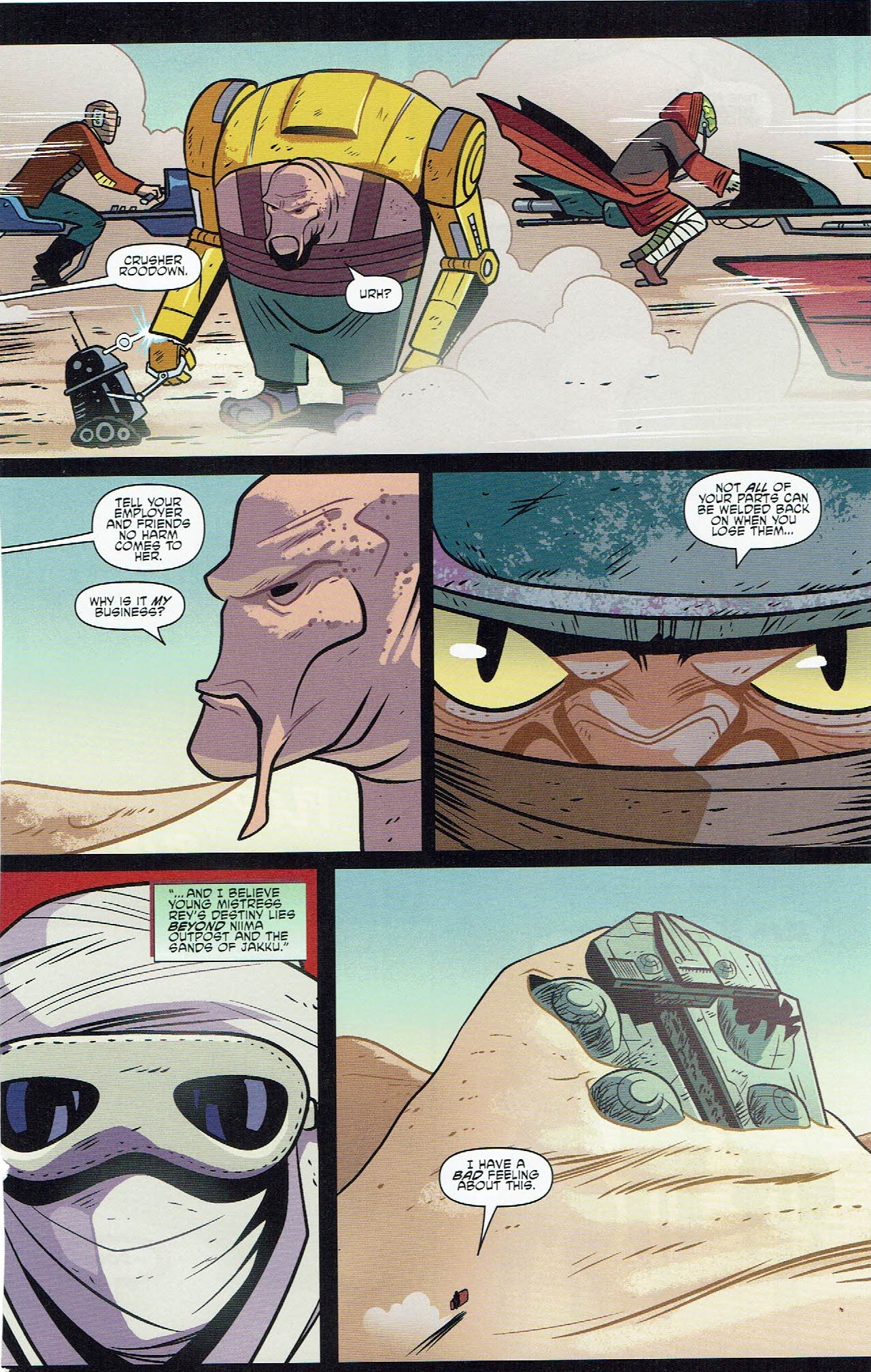 Star Wars Adventures - Destroyer Down [Loot Crate Exclusive] (2017) issue 1 - Page 14