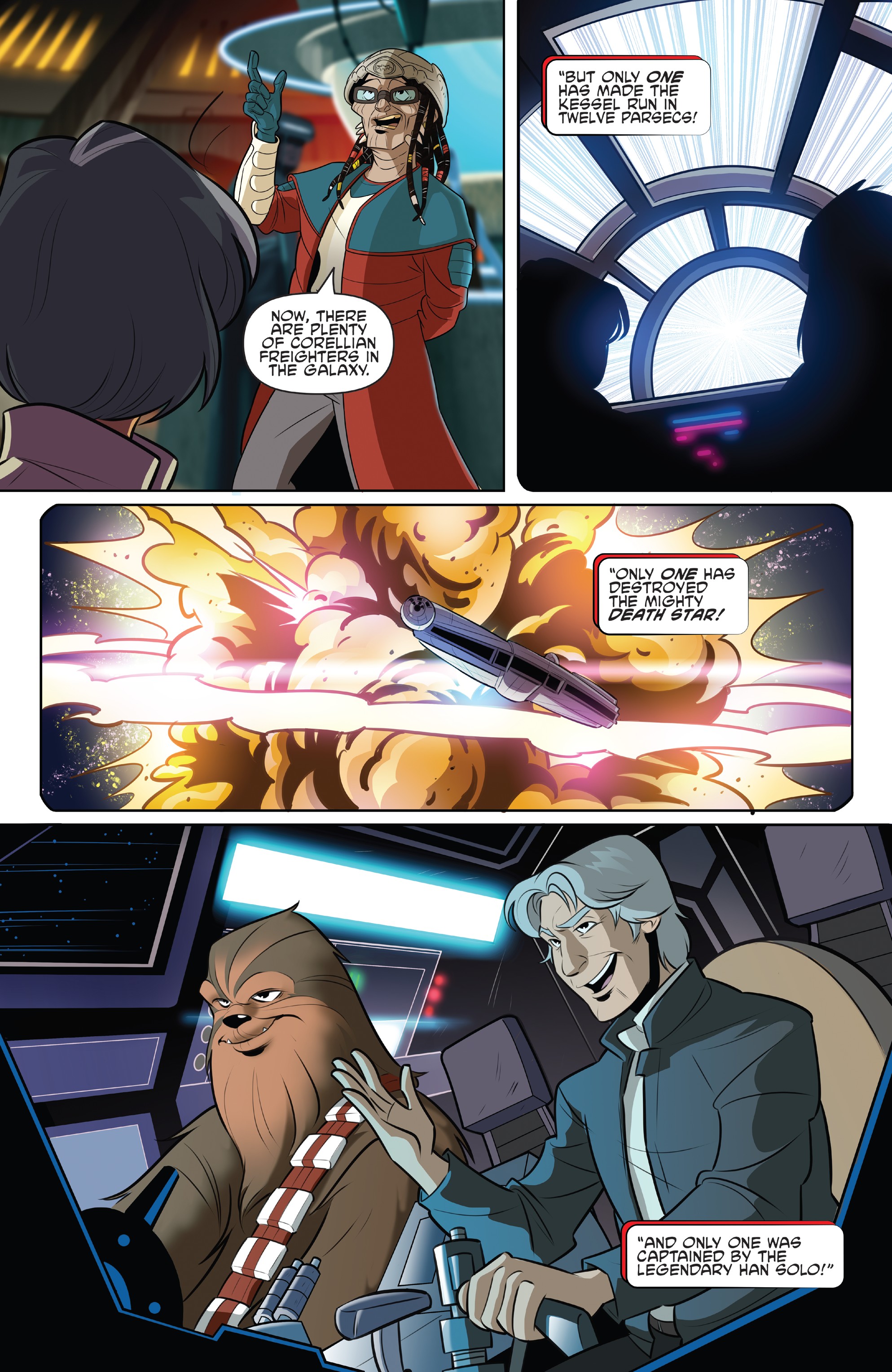 Star Wars Adventures: Flight of the Falcon (2019): Chapter 1 - Page 6