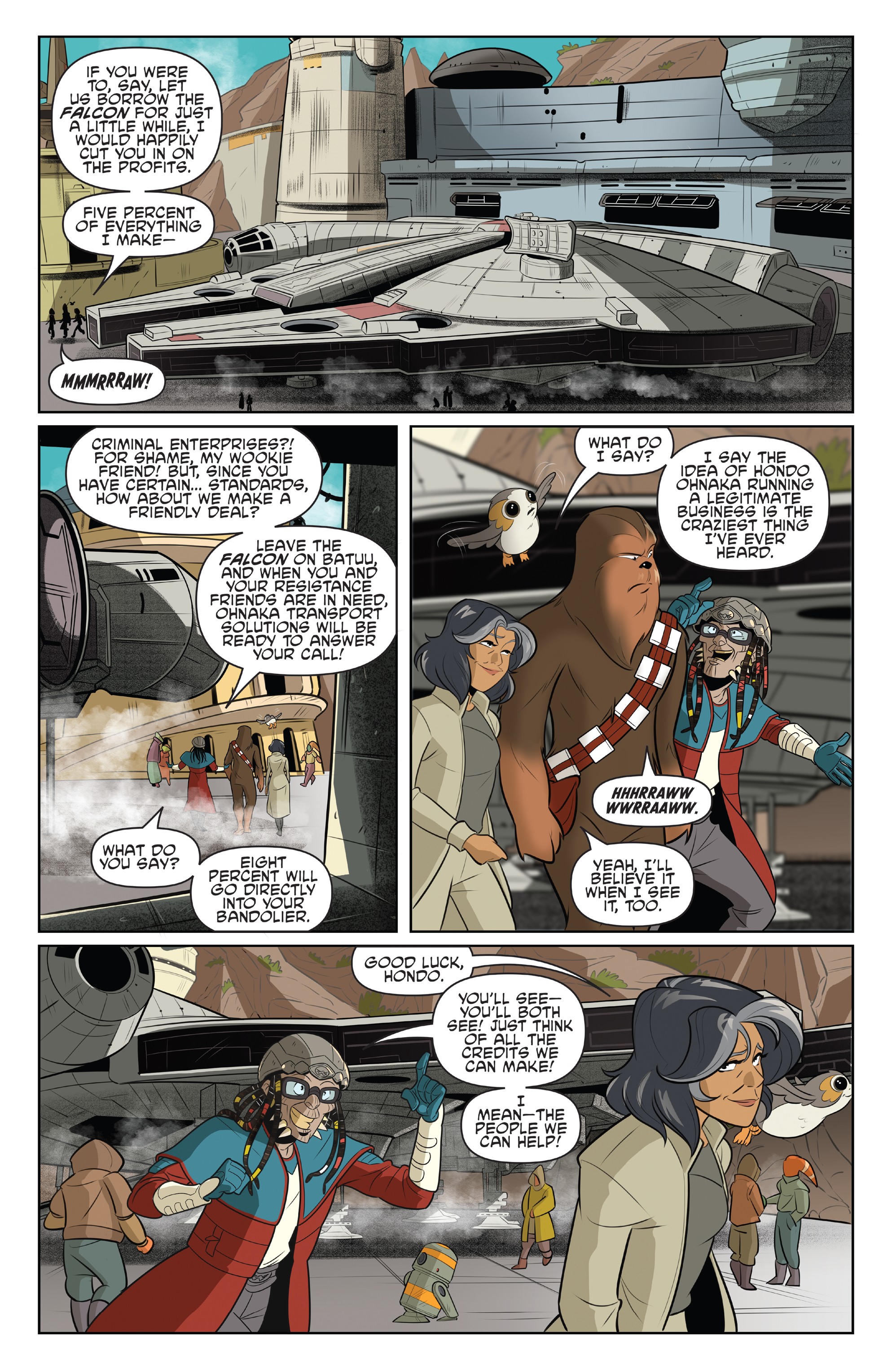 Star Wars Adventures: Flight of the Falcon (2019) issue 1 - Page 25