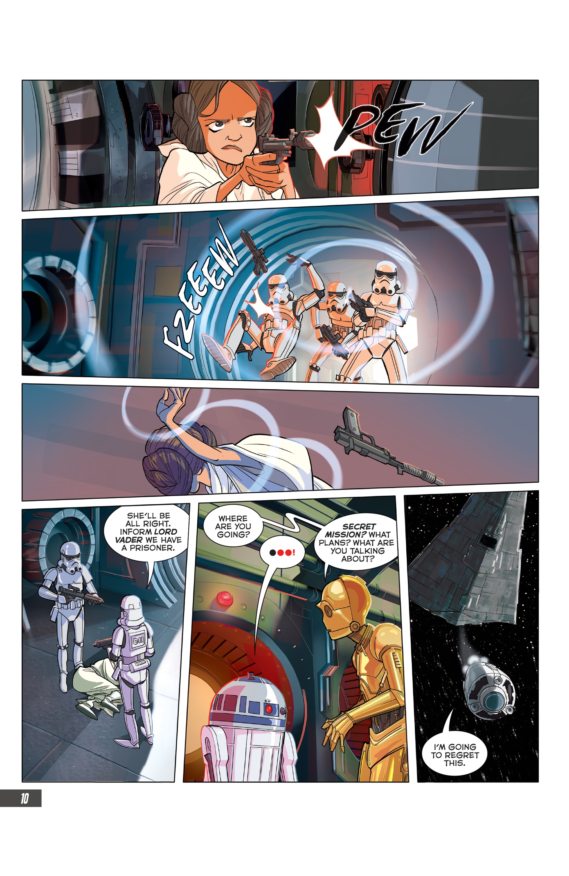 Star Wars Adventures: Flight of the Falcon (2019) issue 1 - Page 34