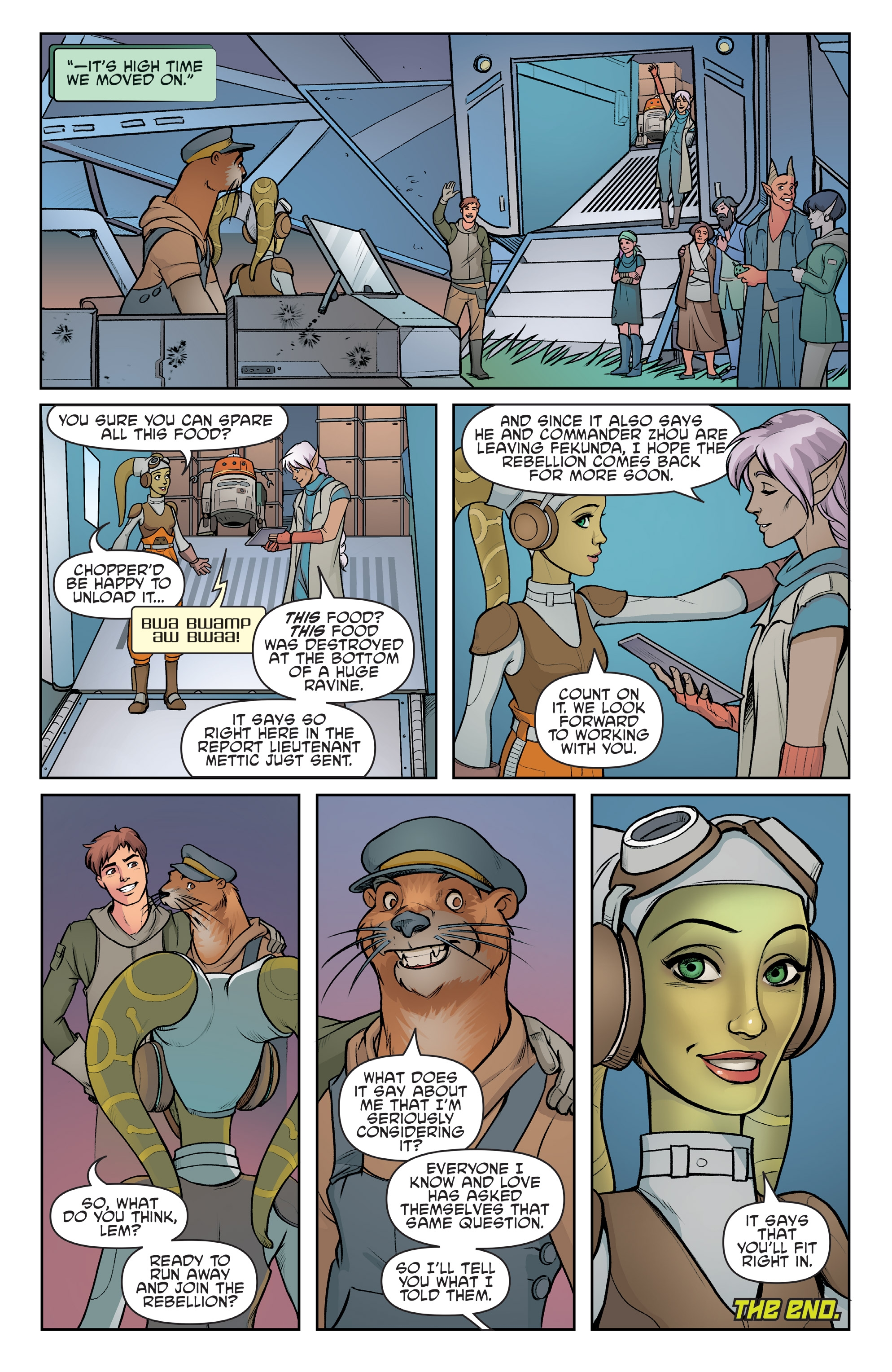 Star Wars Adventures: Forces Of Destiny-Hera (2018) issue 1 - Page 22