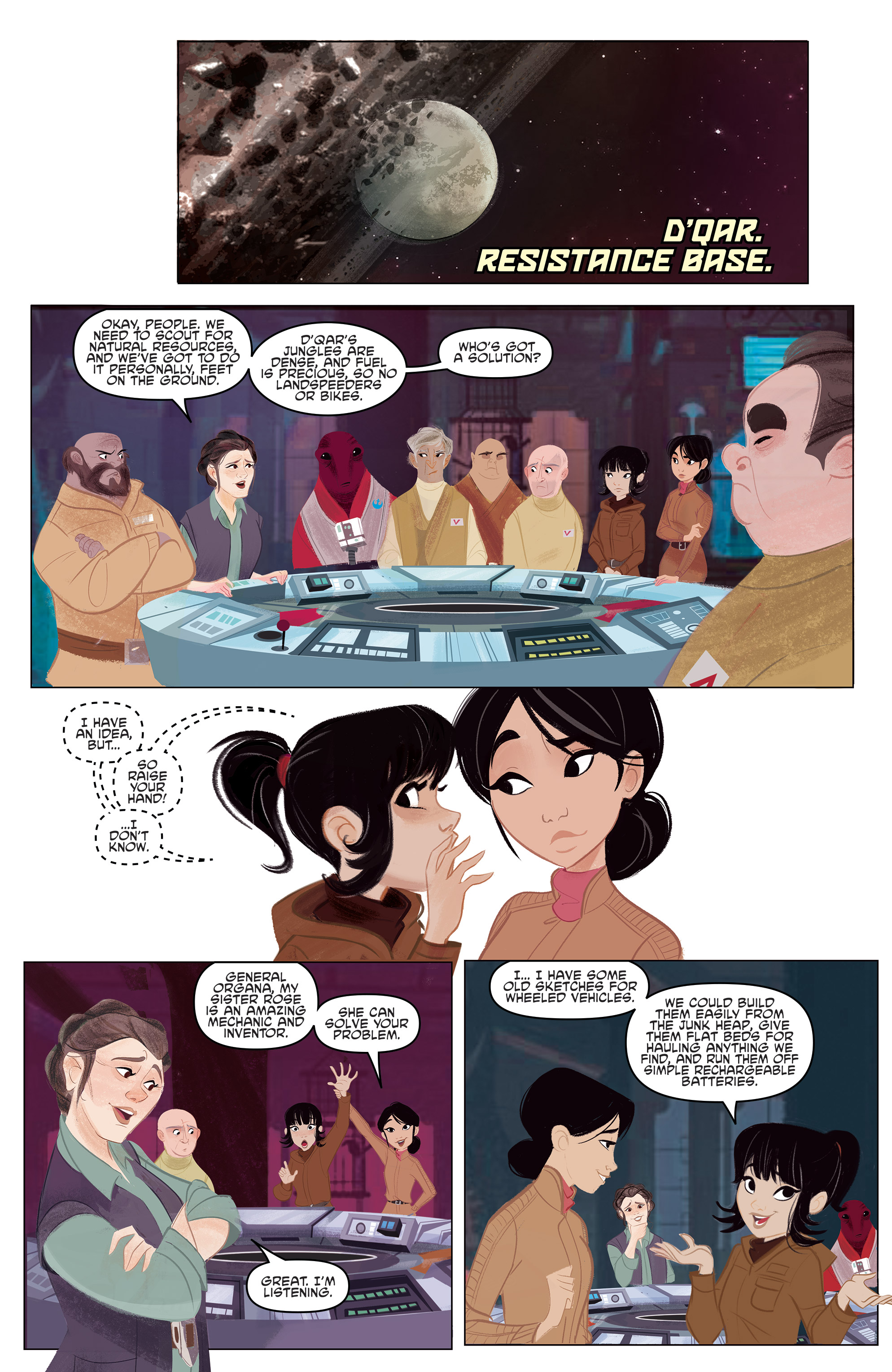 Star Wars Adventures: Forces of Destiny—Rose & Paige (2018): Chapter 1 - Page 3