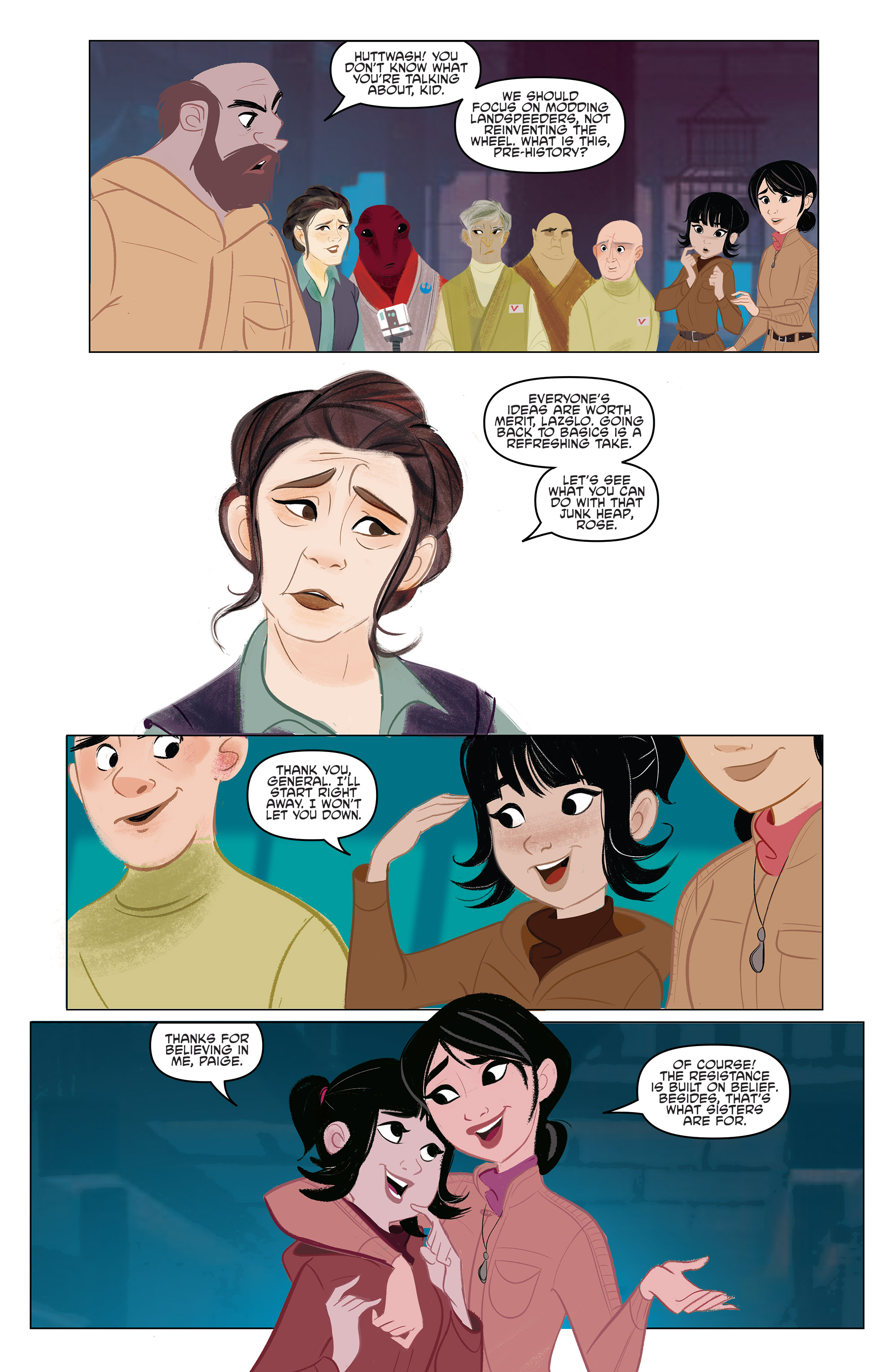 Star Wars Adventures: Forces of Destiny—Rose & Paige (2018) issue 1 - Page 4