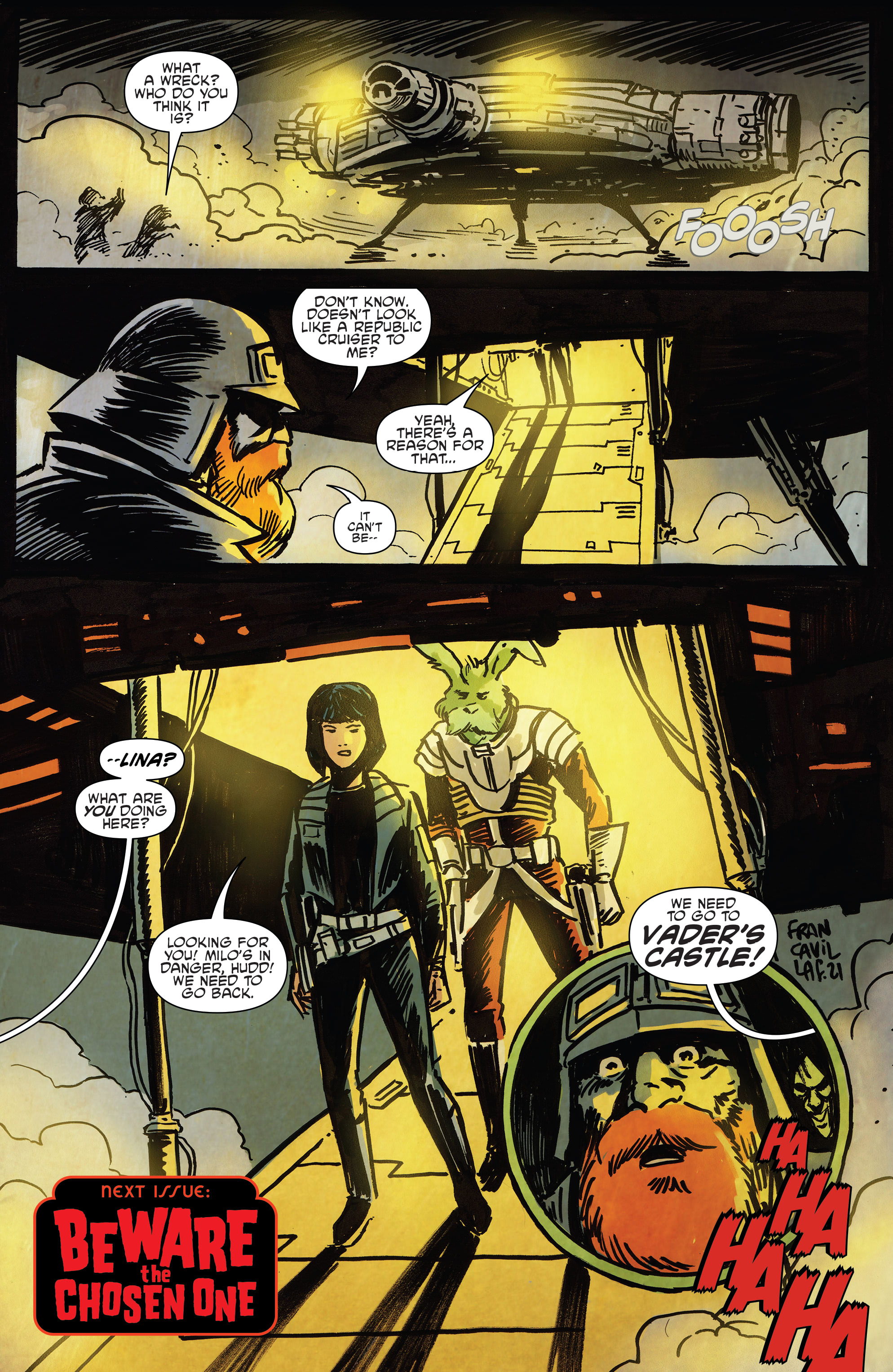 Star Wars Adventures: Ghosts of Vader's Castle (2021-) issue 3 - Page 22