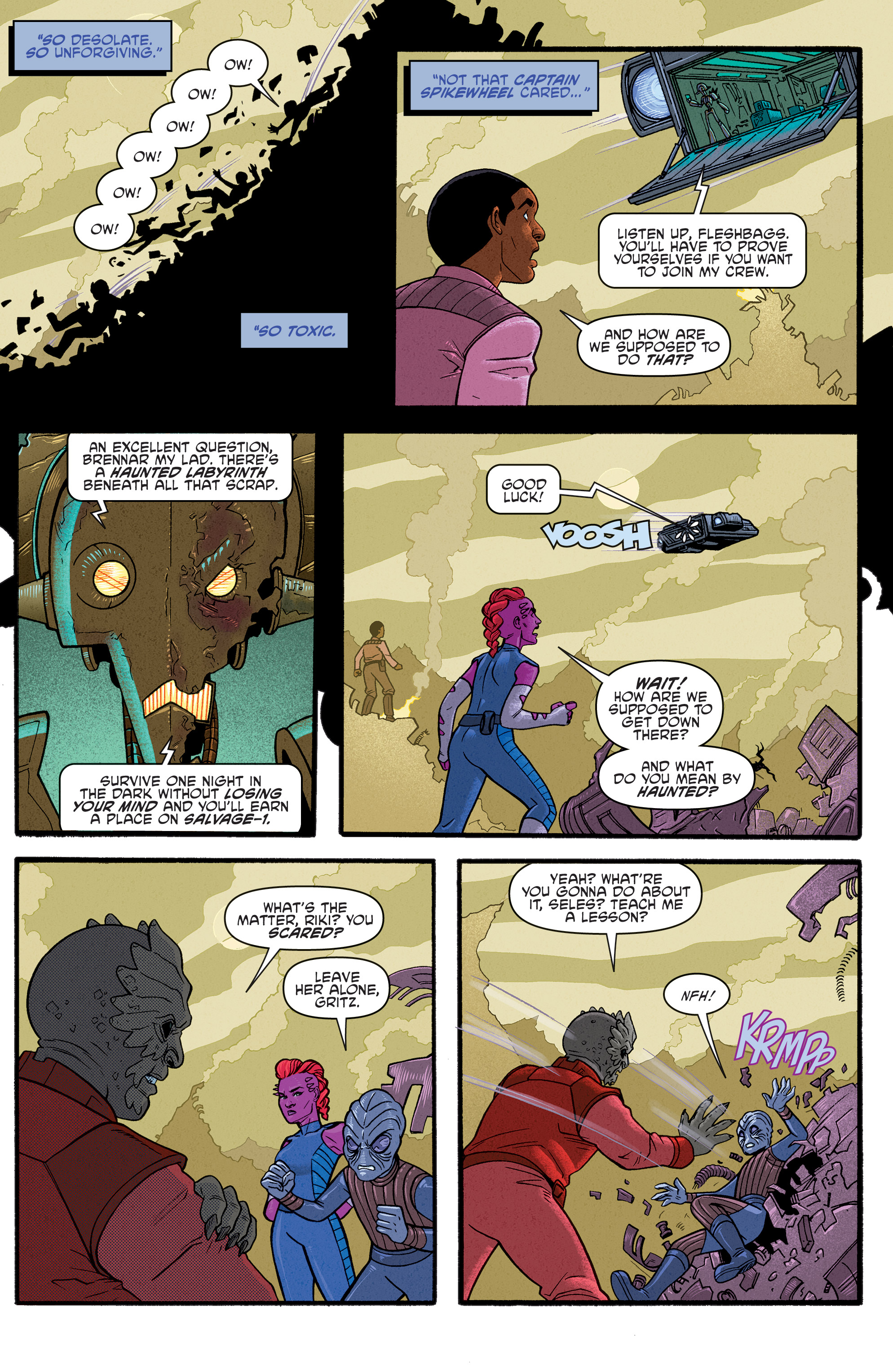 Star Wars Adventures: Return to Vader’s Castle (2019-): Chapter 1 - Page 6