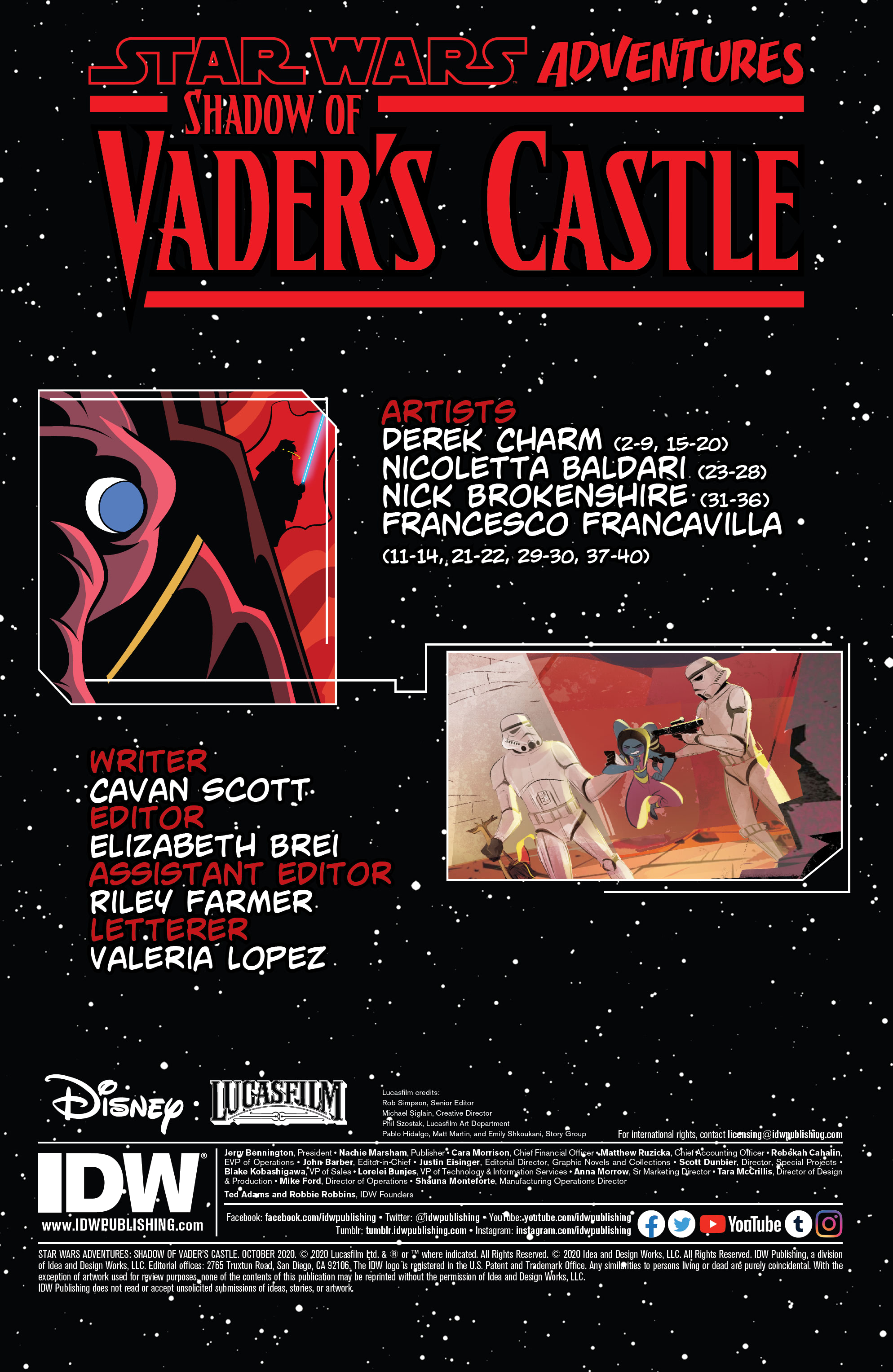 Star Wars Adventures: Shadow of Vader’s Castle (2020): Chapter 1 - Page 2