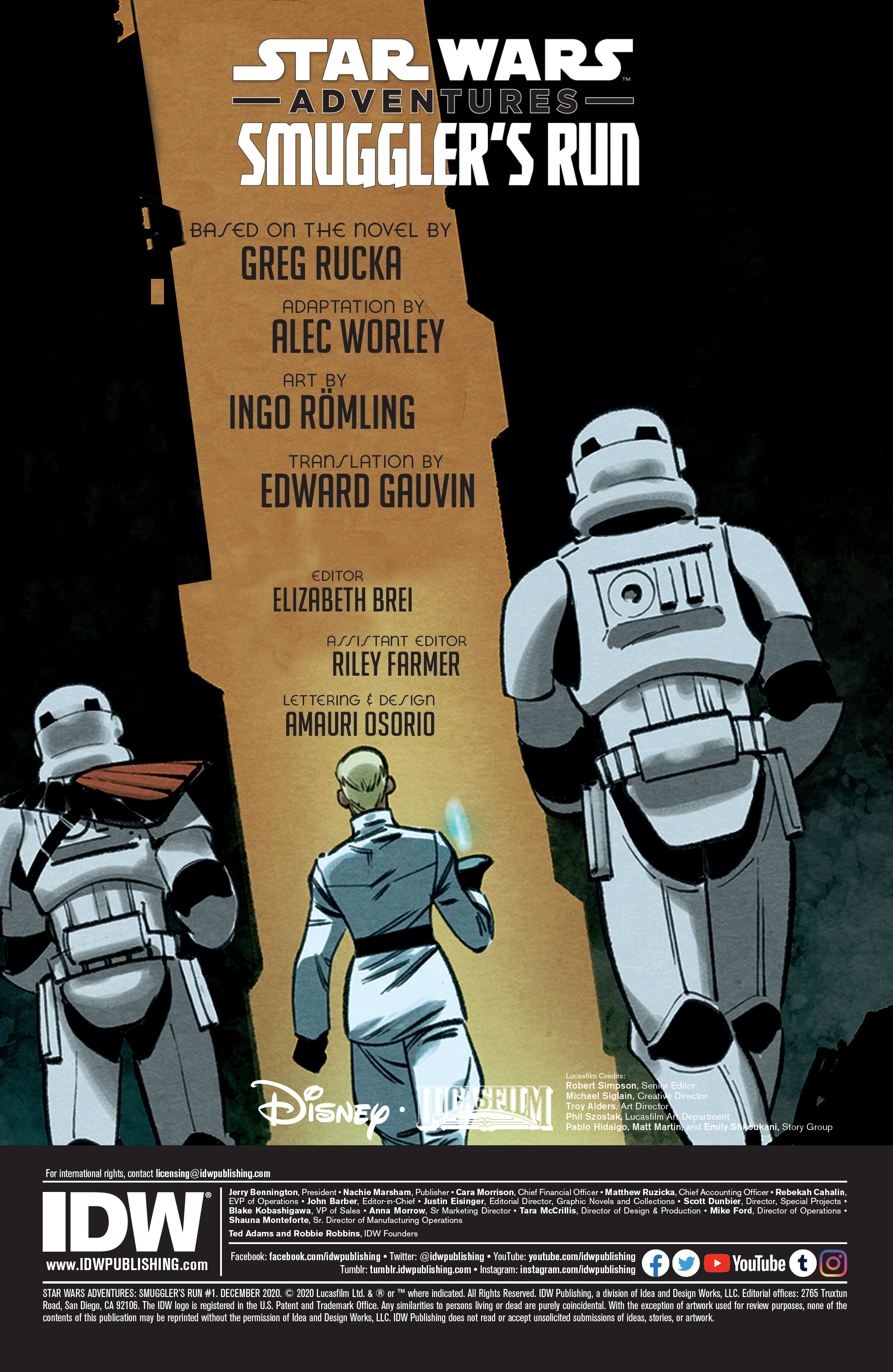 Star Wars Adventures: Smuggler's Run (2020): Chapter 1 - Page 2