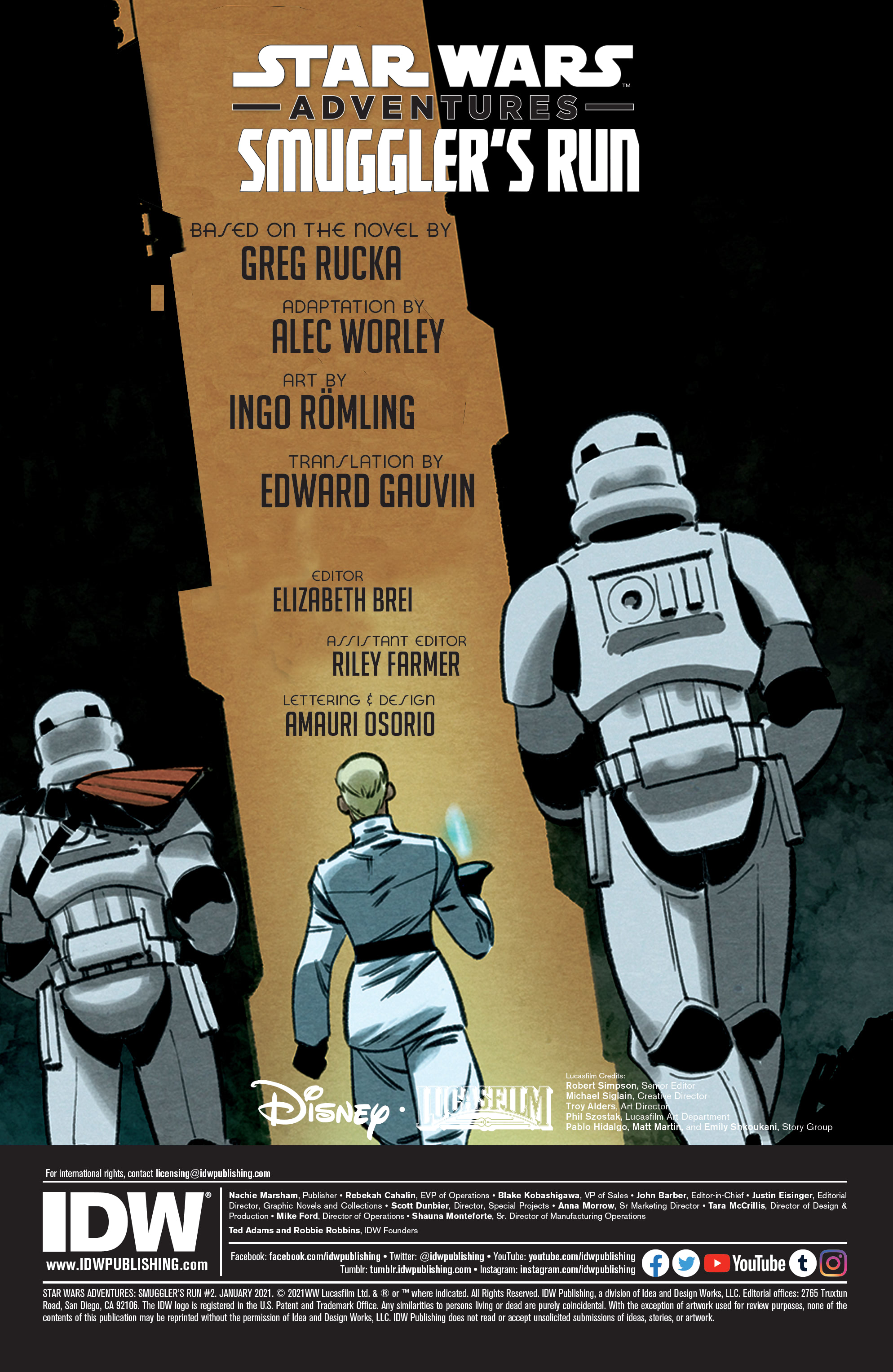 Star Wars Adventures: Smuggler's Run (2020): Chapter 2 - Page 2