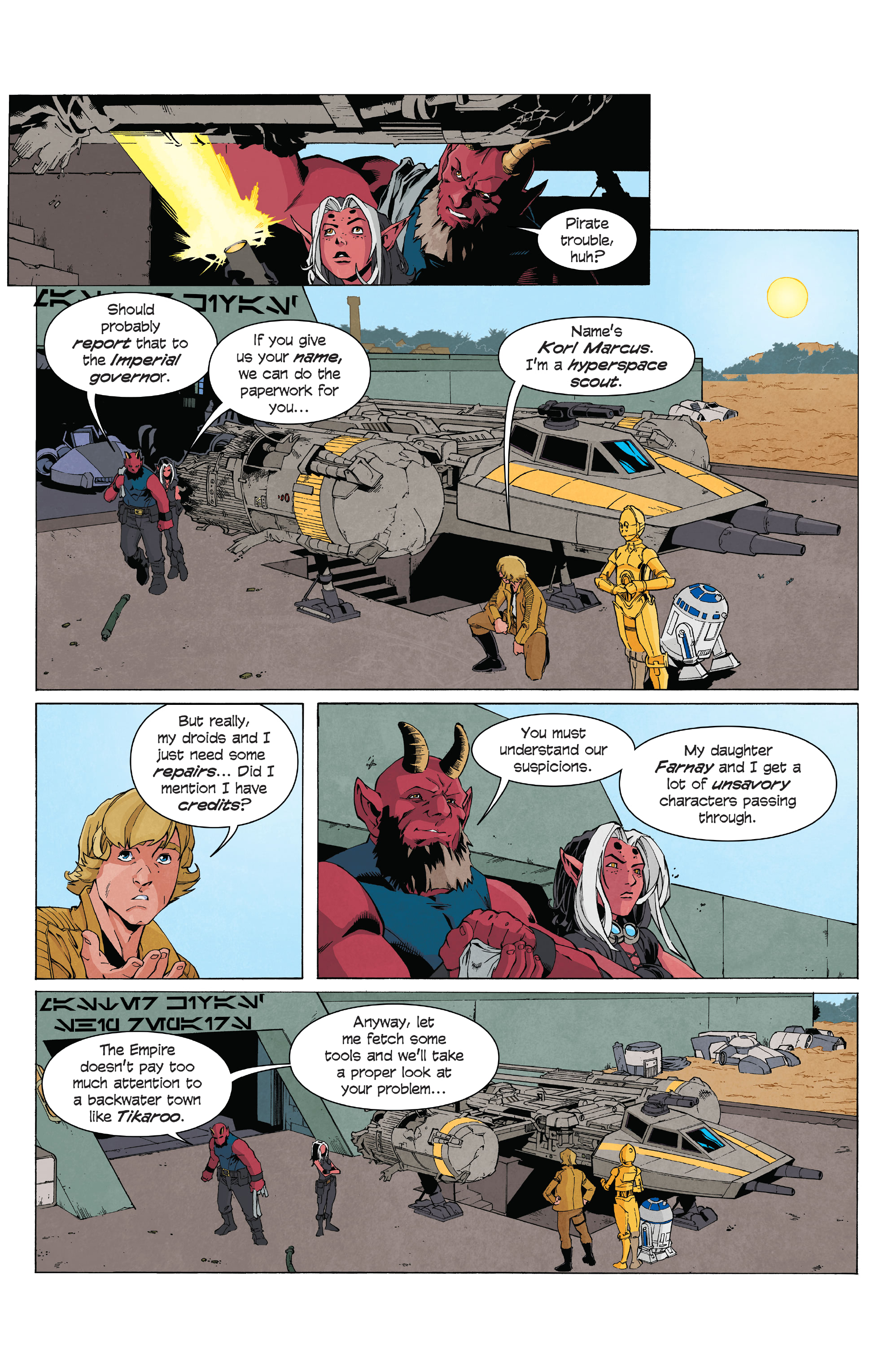 Star Wars Adventures: Weapon of a Jedi (2021): Chapter 1 - Page 21