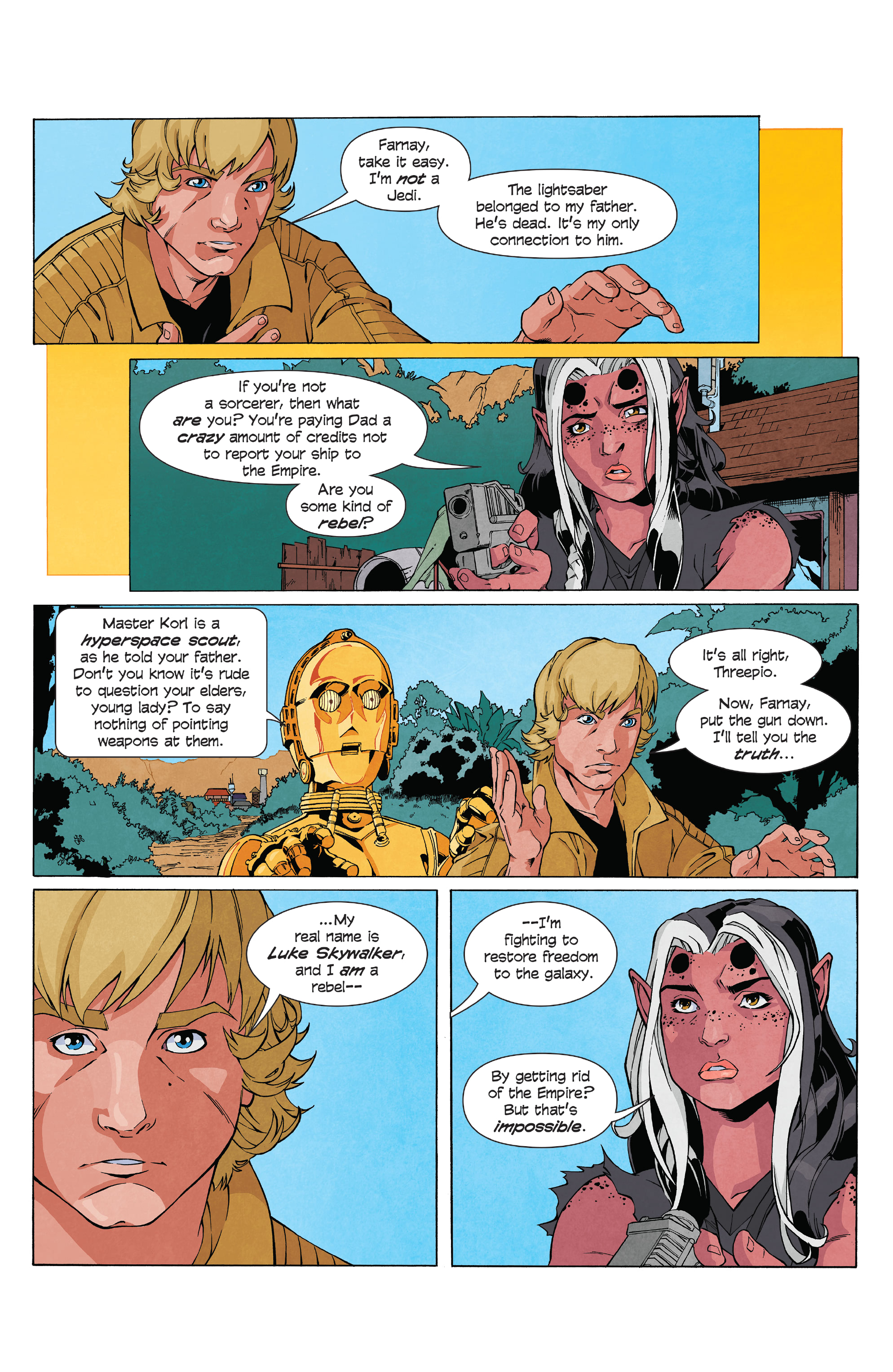 Star Wars Adventures: Weapon of a Jedi (2021): Chapter 1 - Page 30