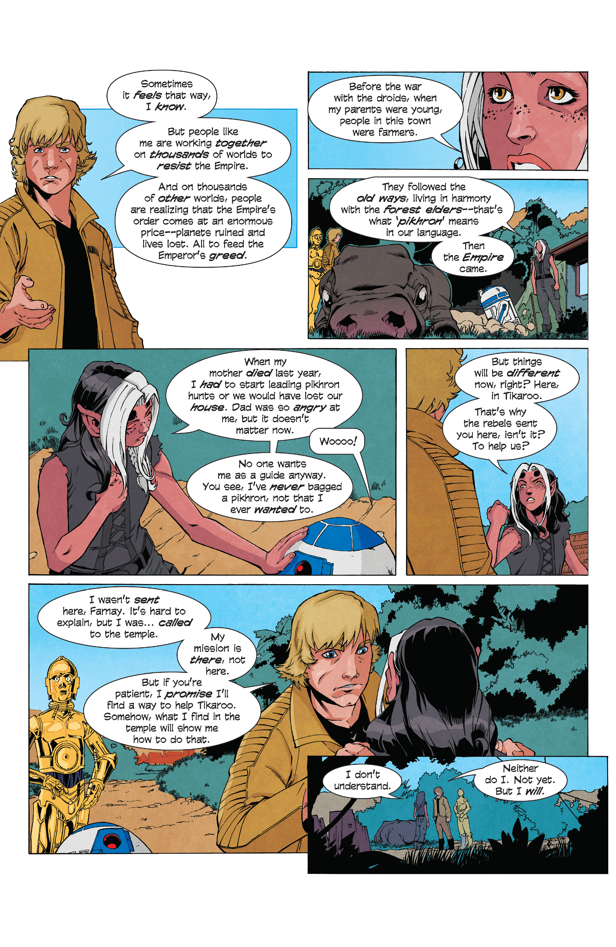 Star Wars Adventures: Weapon of a Jedi (2021): Chapter 1 - Page 31