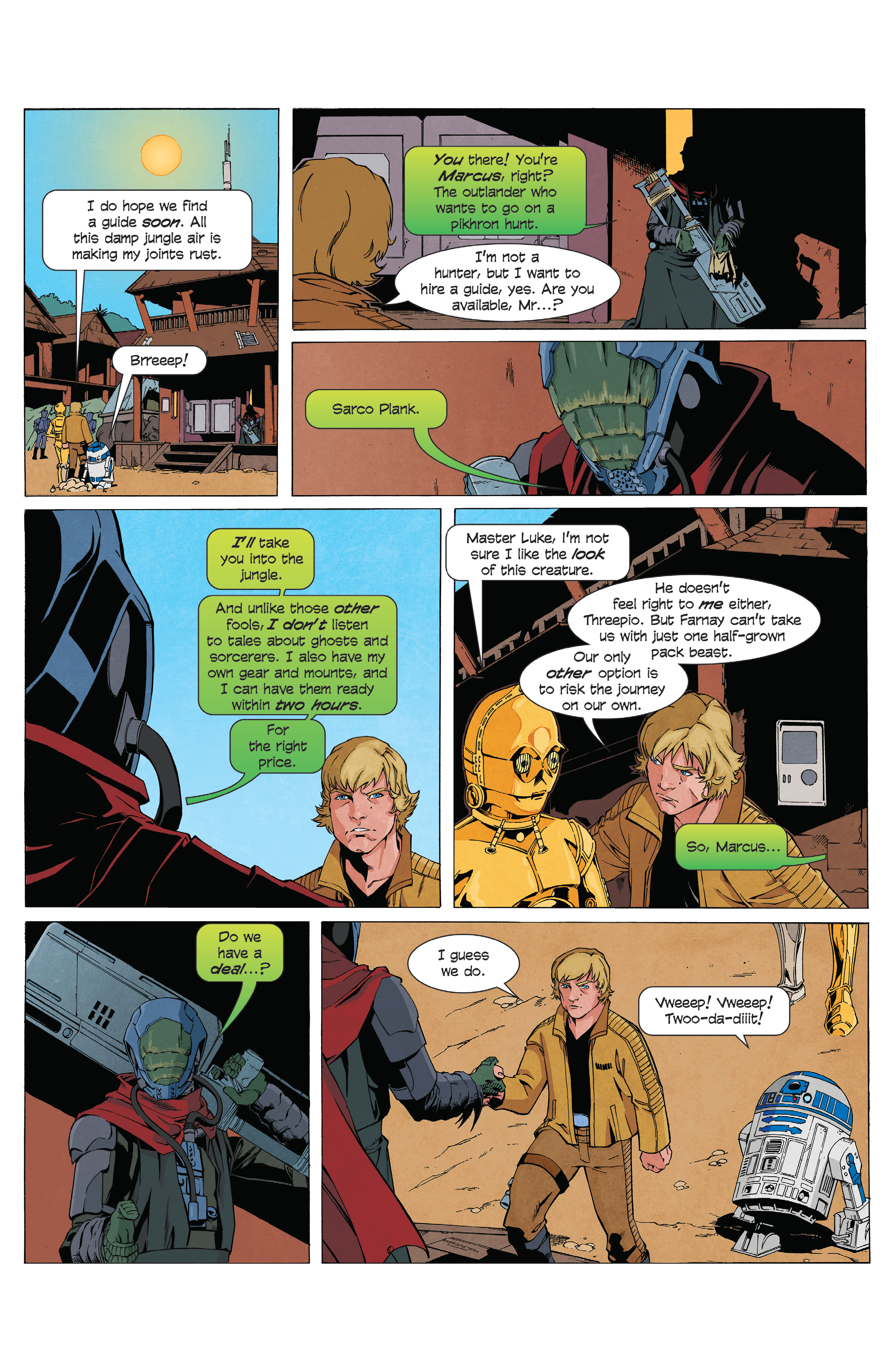 Star Wars Adventures: Weapon of a Jedi (2021): Chapter 1 - Page 32