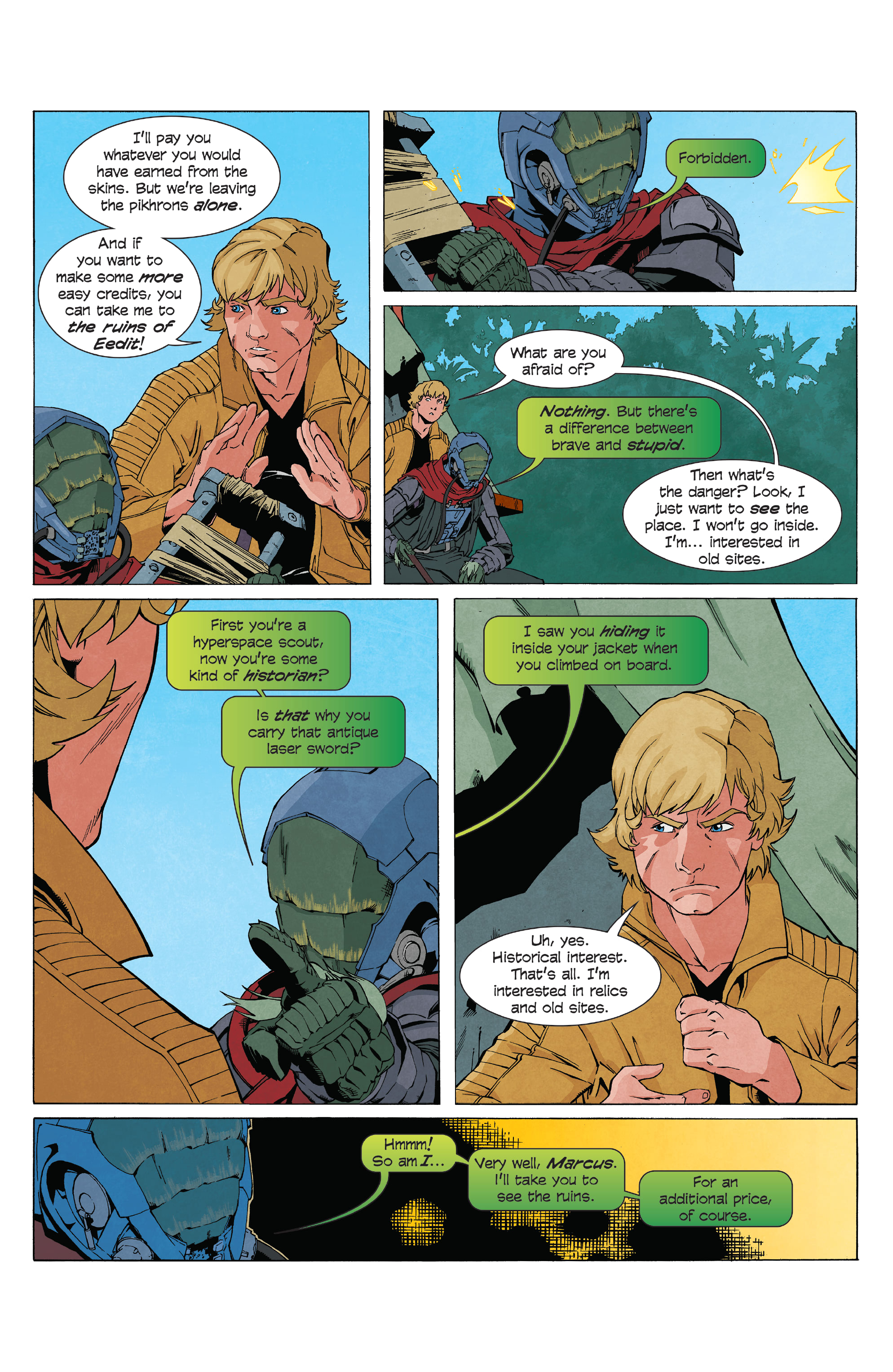 Star Wars Adventures: Weapon of a Jedi (2021): Chapter 1 - Page 36