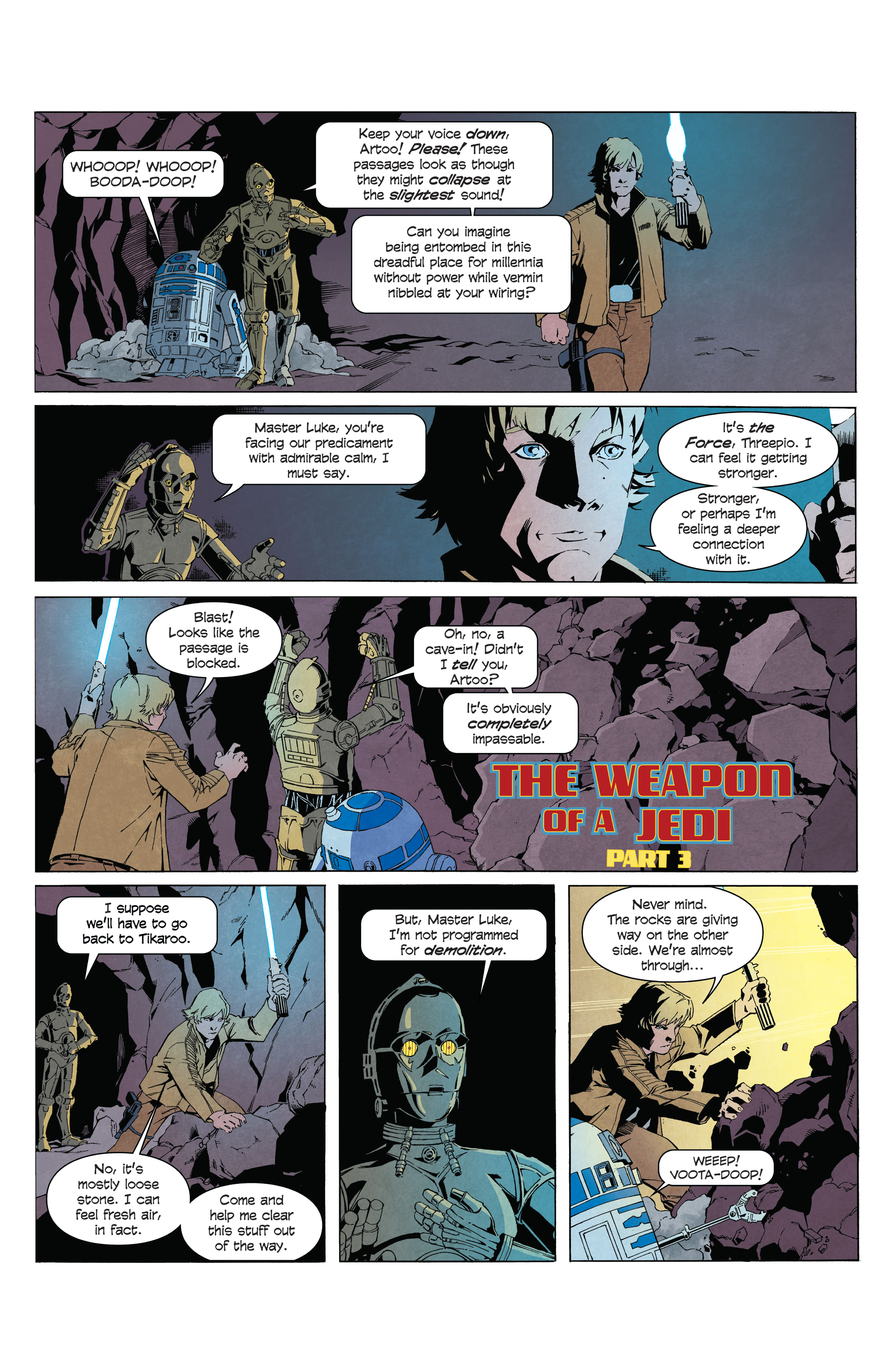 Star Wars Adventures: Weapon of a Jedi (2021): Chapter 2 - Page 3