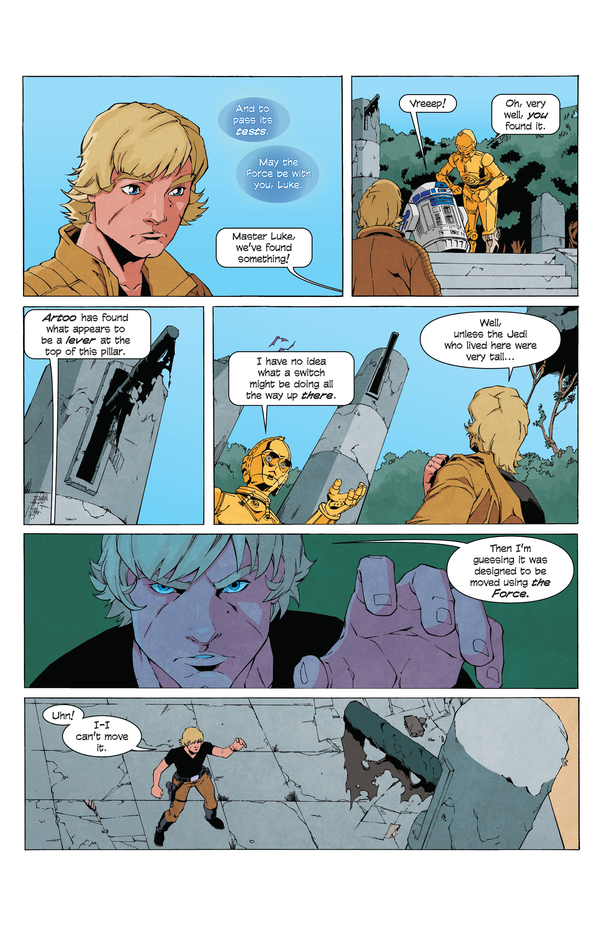 Star Wars Adventures: Weapon of a Jedi (2021): Chapter 2 - Page 5