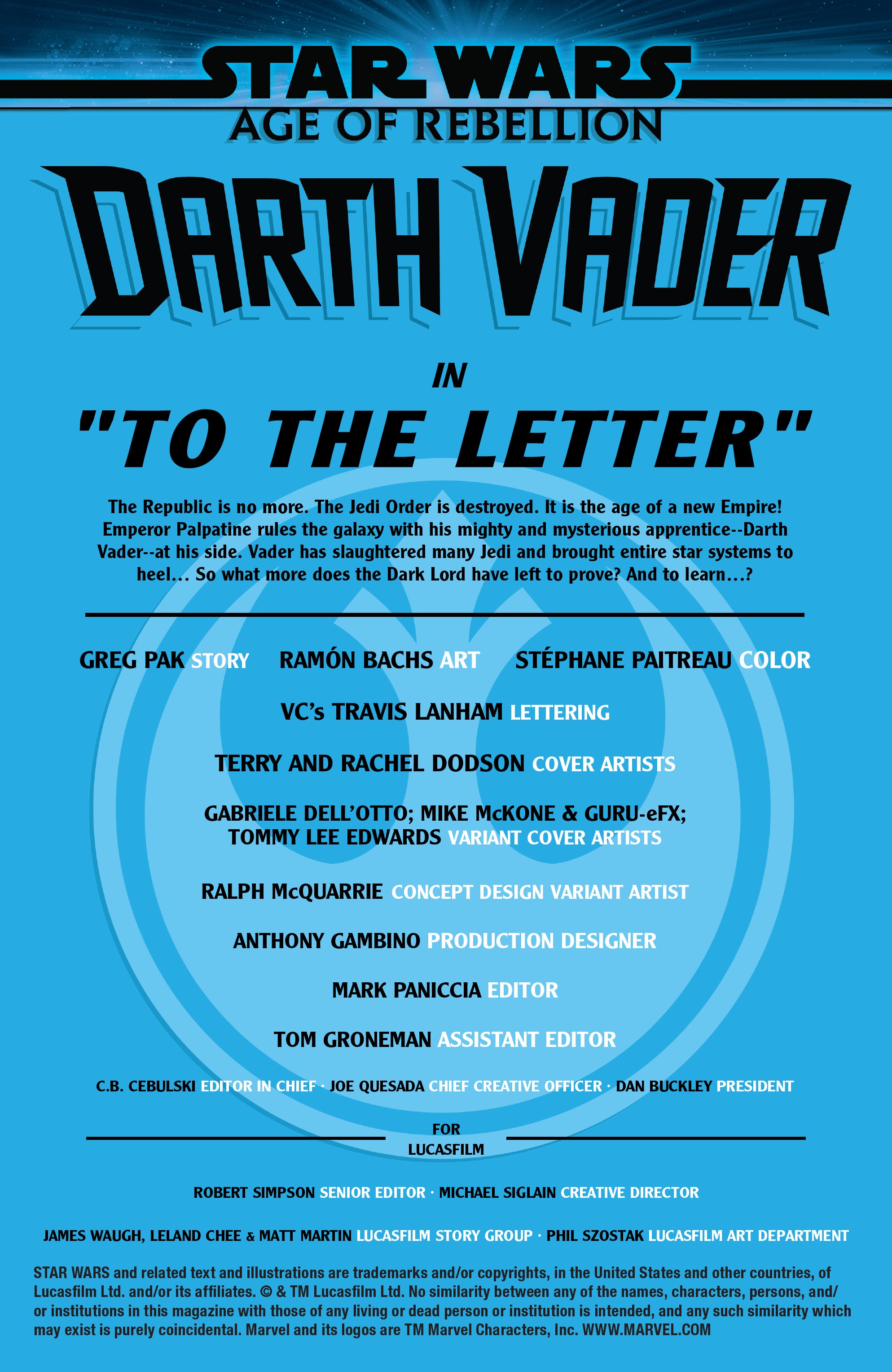 Star Wars: Age Of Rebellion - Darth Vader (2019): Chapter 1 - Page 5