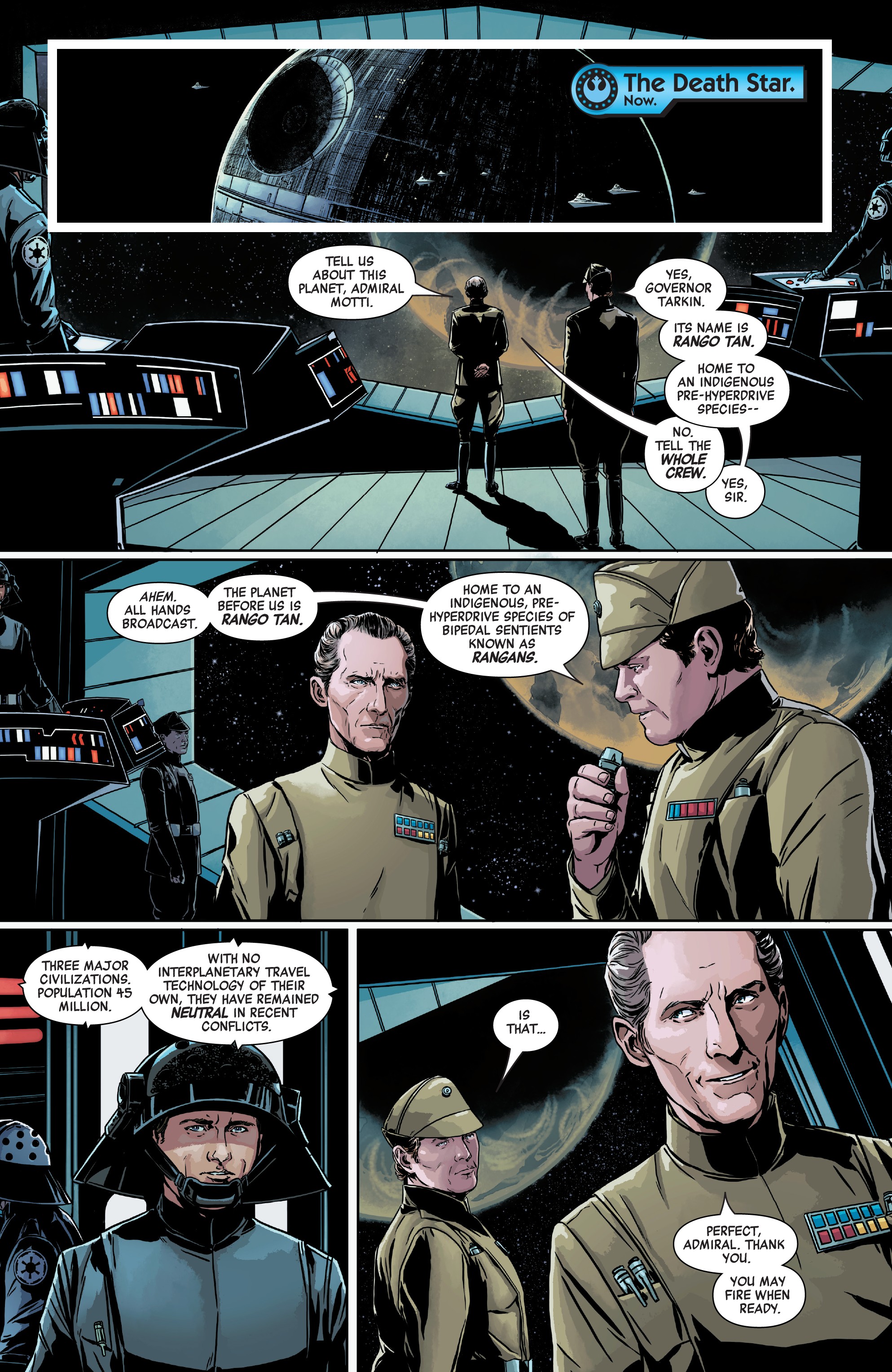 Star Wars: Age Of Rebellion - Grand Moff Tarkin (2019) issue 1 - Page 5