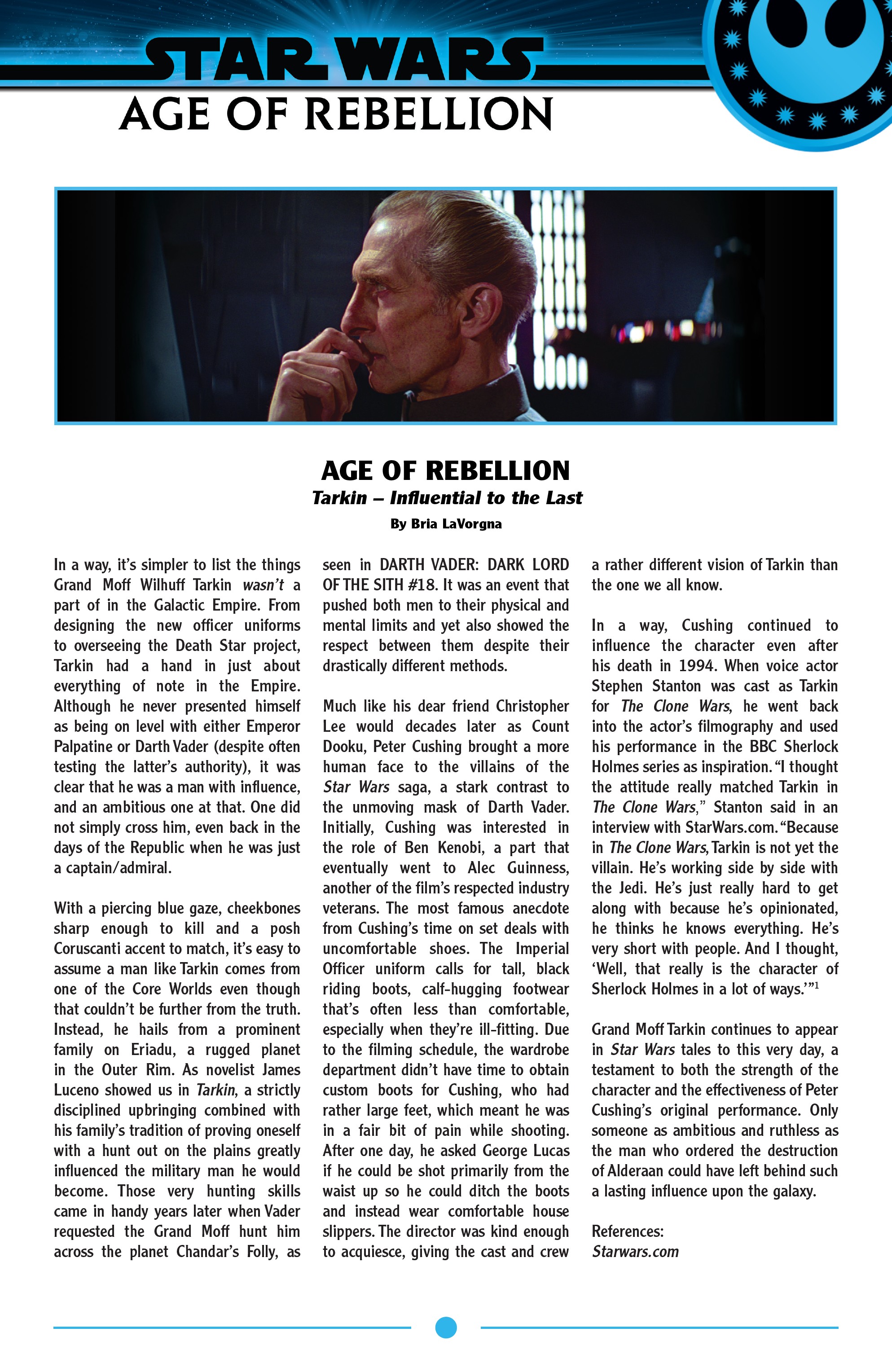 Star Wars: Age Of Rebellion - Grand Moff Tarkin (2019) issue 1 - Page 24