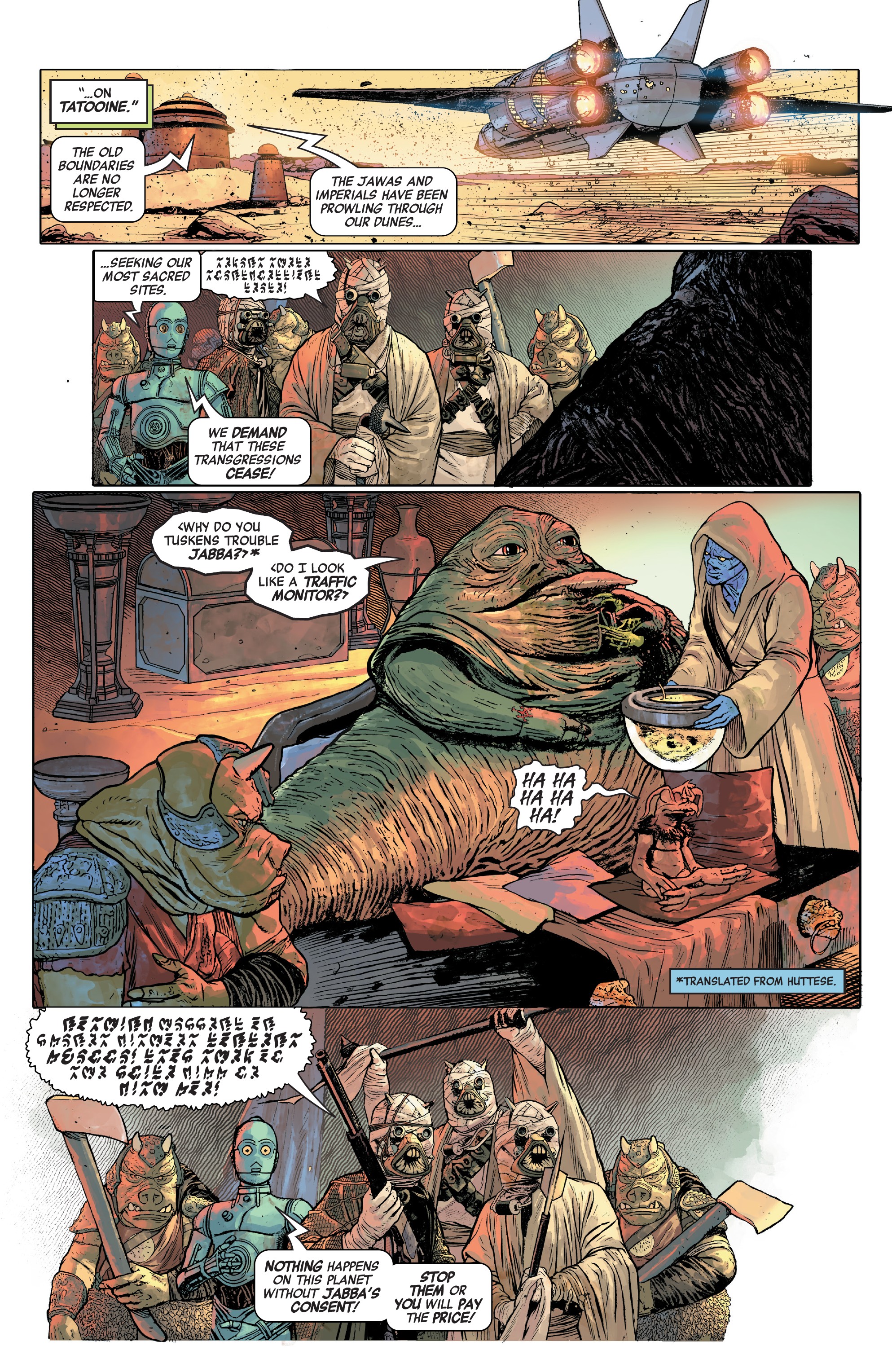 Star Wars: Age Of Rebellion - Jabba The Hutt (2019) issue 1 - Page 5