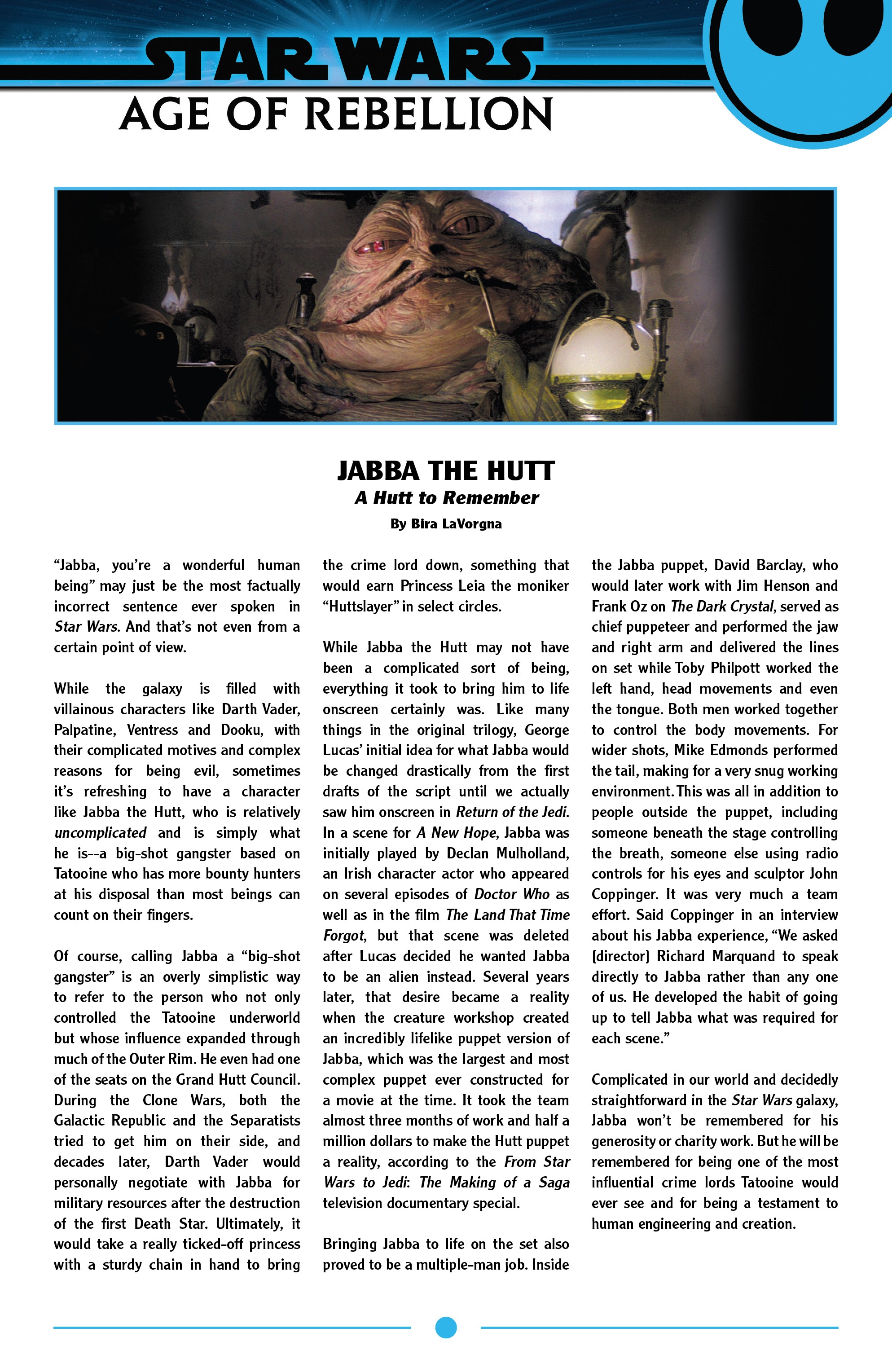 Star Wars: Age Of Rebellion - Jabba The Hutt (2019) issue 1 - Page 24