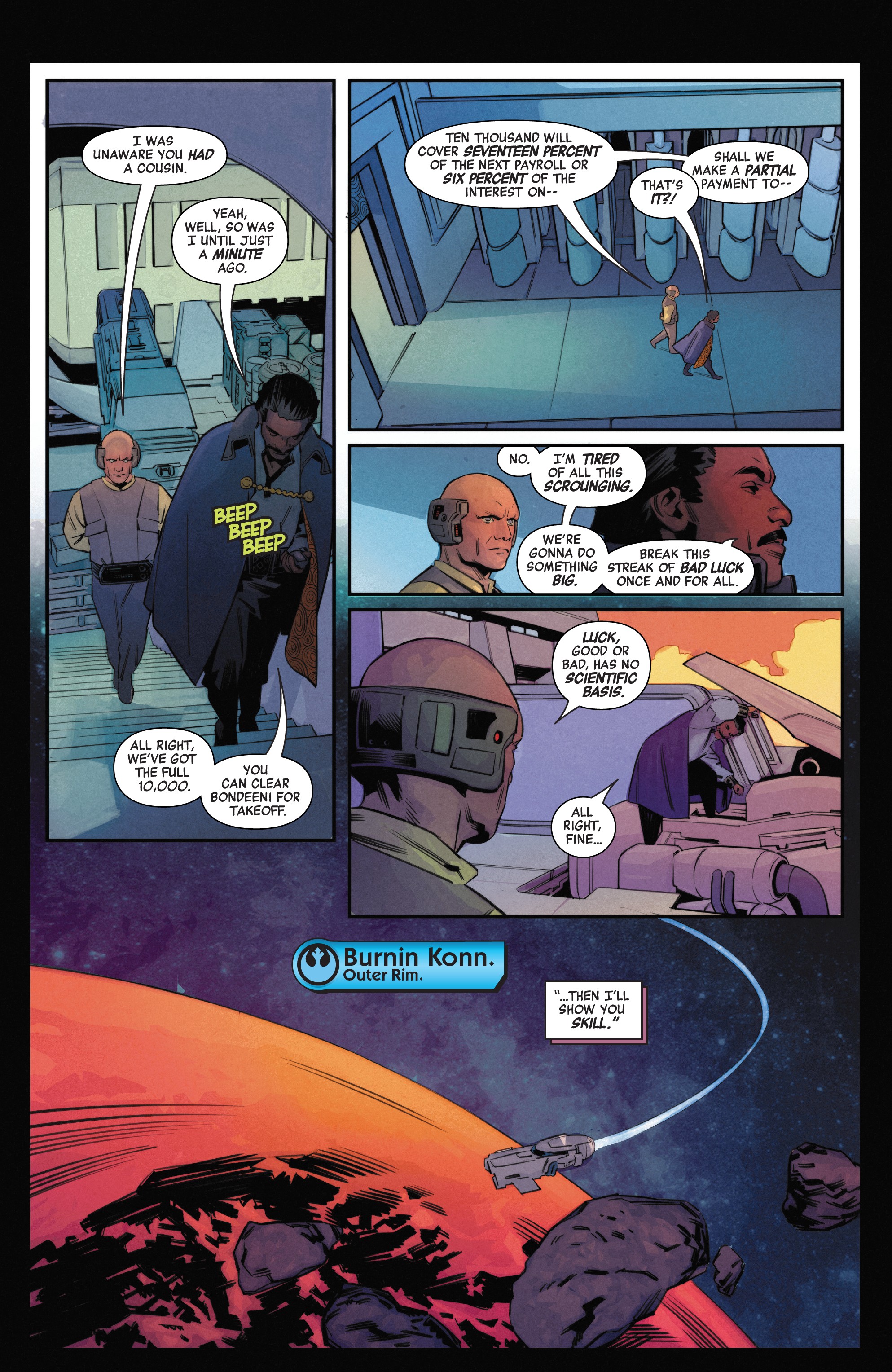 Star Wars: Age Of Rebellion - Lando Calrissian (2019) issue 1 - Page 7