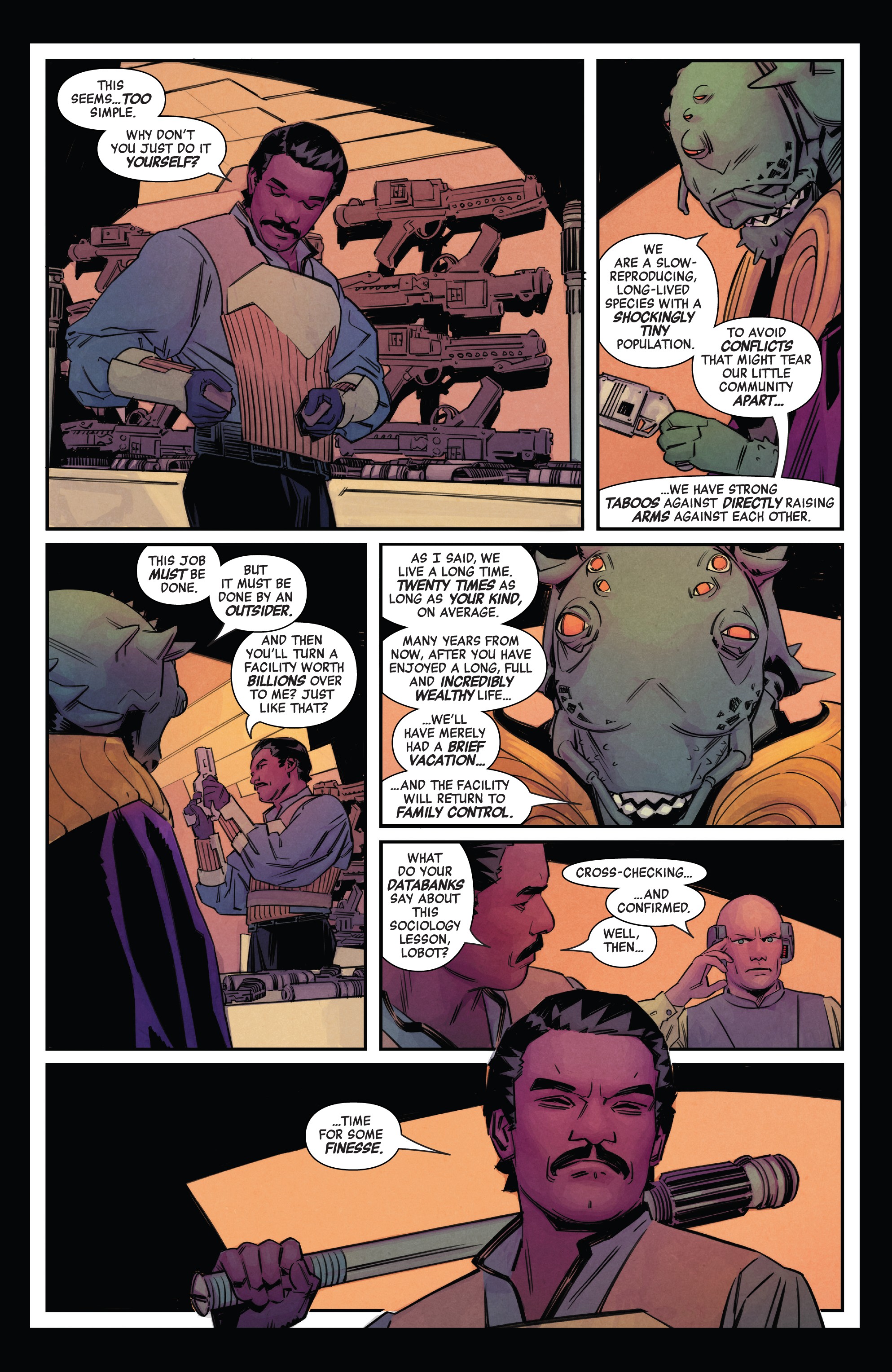 Star Wars: Age Of Rebellion - Lando Calrissian (2019) issue 1 - Page 12