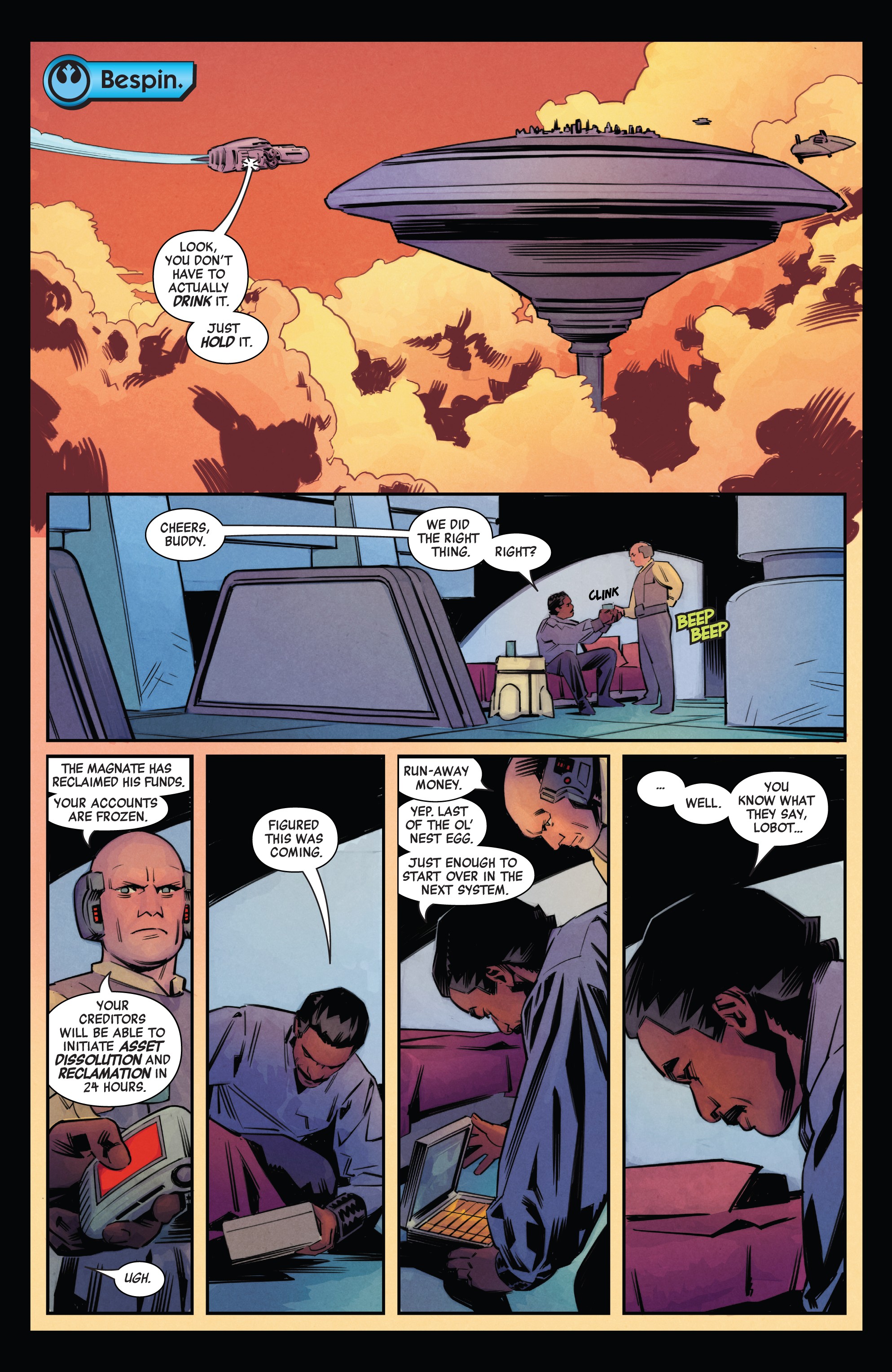 Star Wars: Age Of Rebellion - Lando Calrissian (2019) issue 1 - Page 22