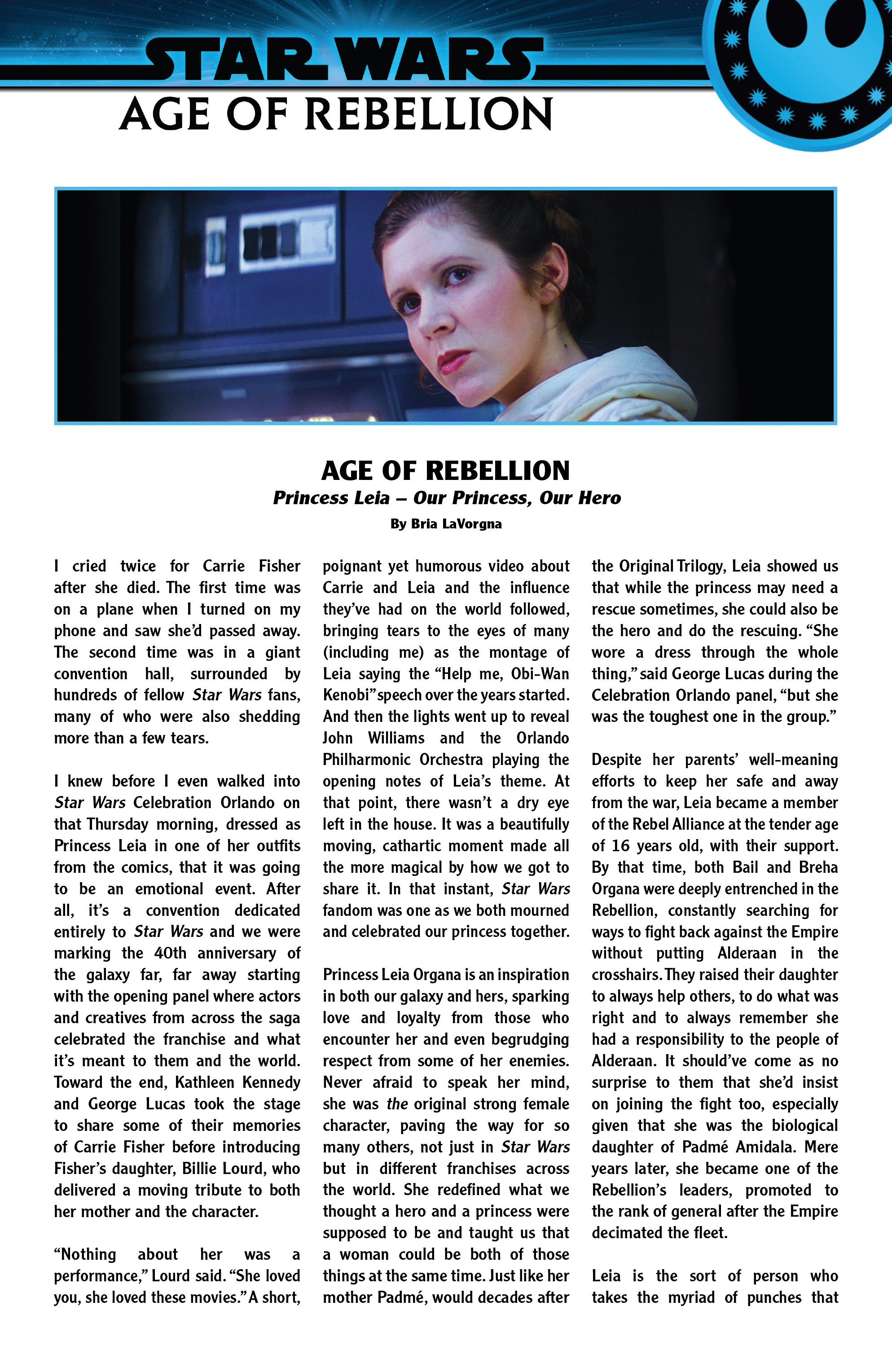 Star Wars: Age Of Rebellion - Princess Leia (2019) issue 1 - Page 23