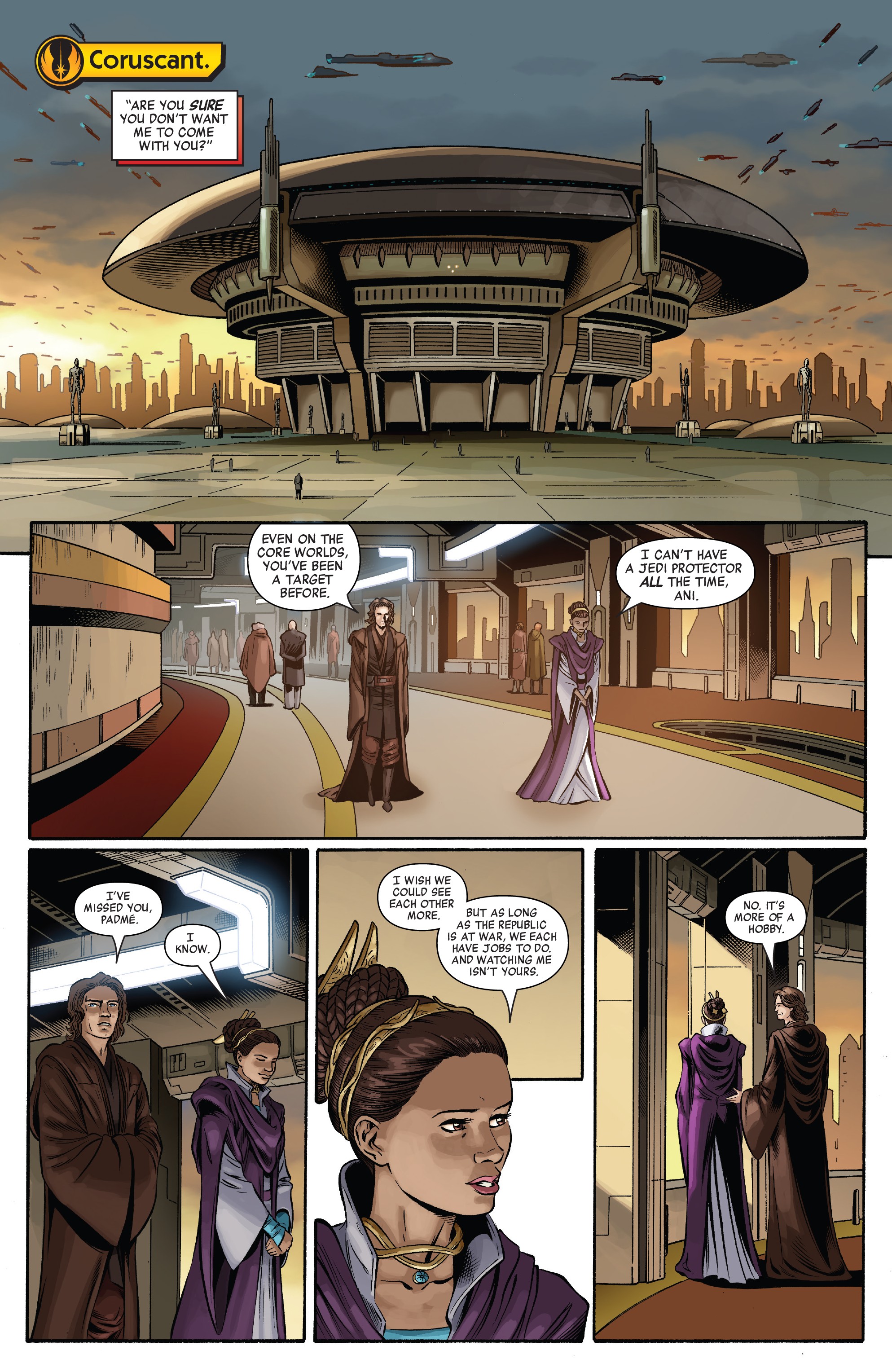 Star Wars: Age Of Republic - Padme Amidala (2019): Chapter 1 - Page 3