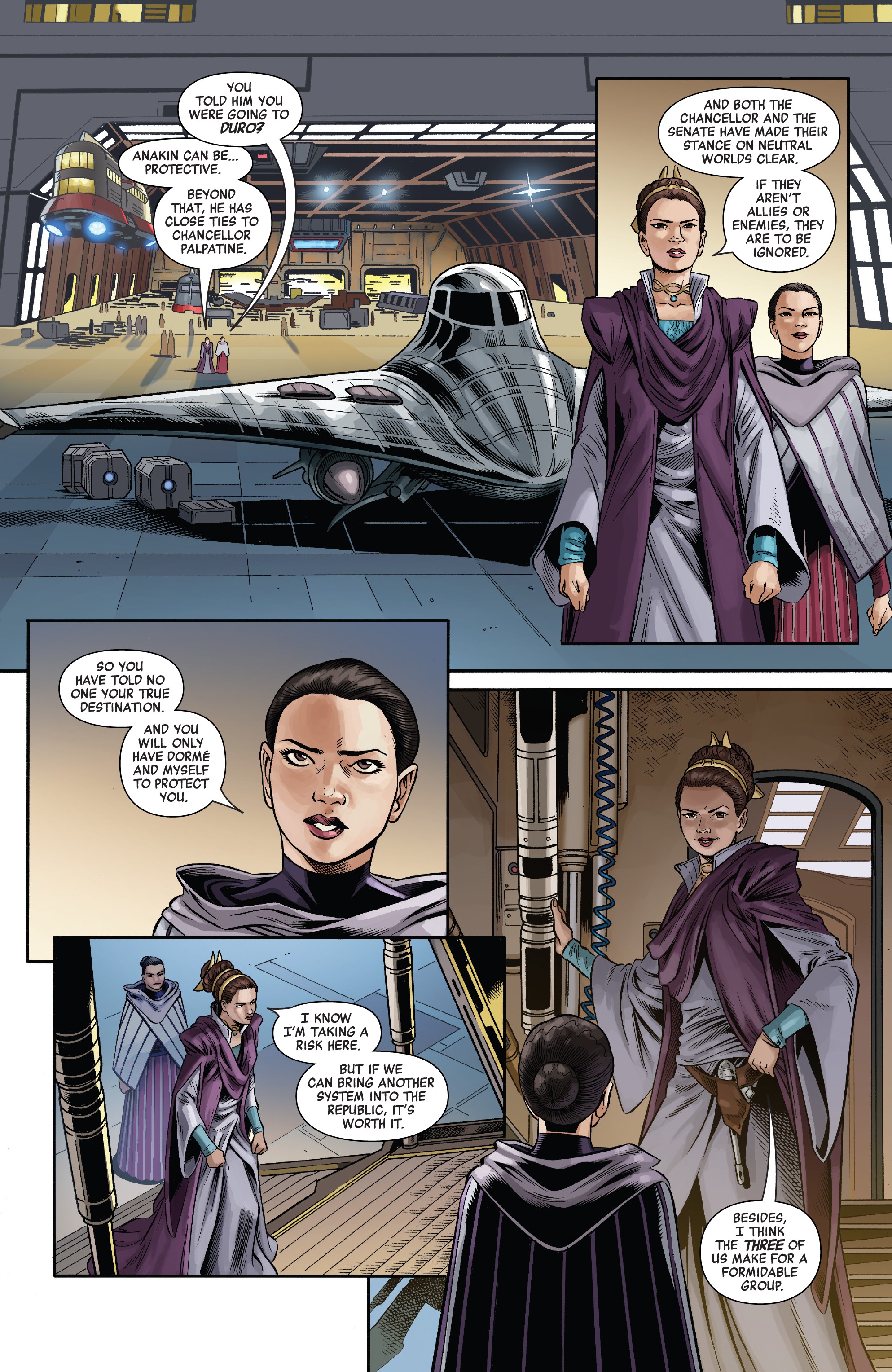 Star Wars: Age Of Republic - Padme Amidala (2019) issue 1 - Page 5