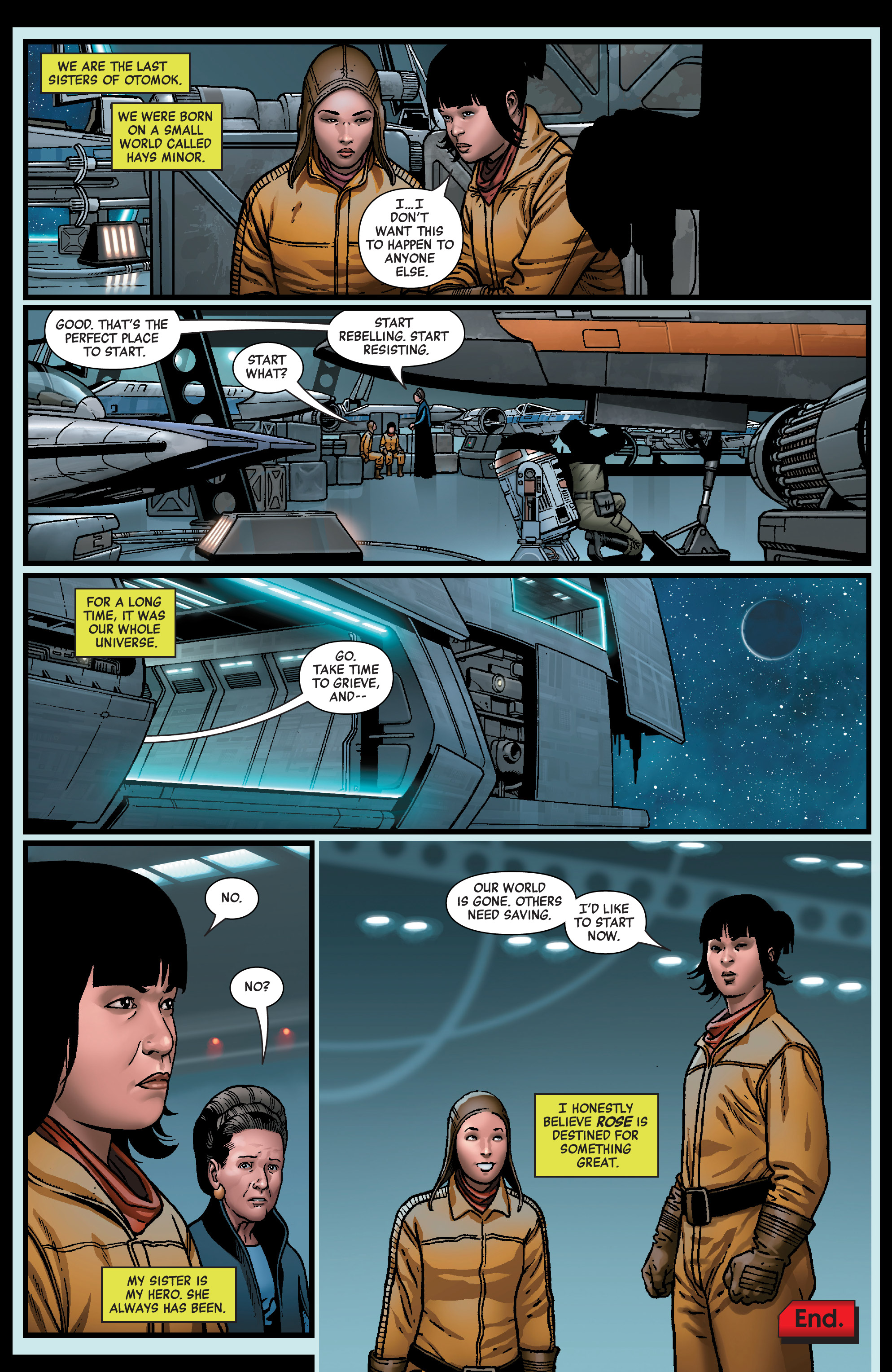 Star Wars: Age Of Resistance - Rose Tico (2019) issue 1 - Page 22