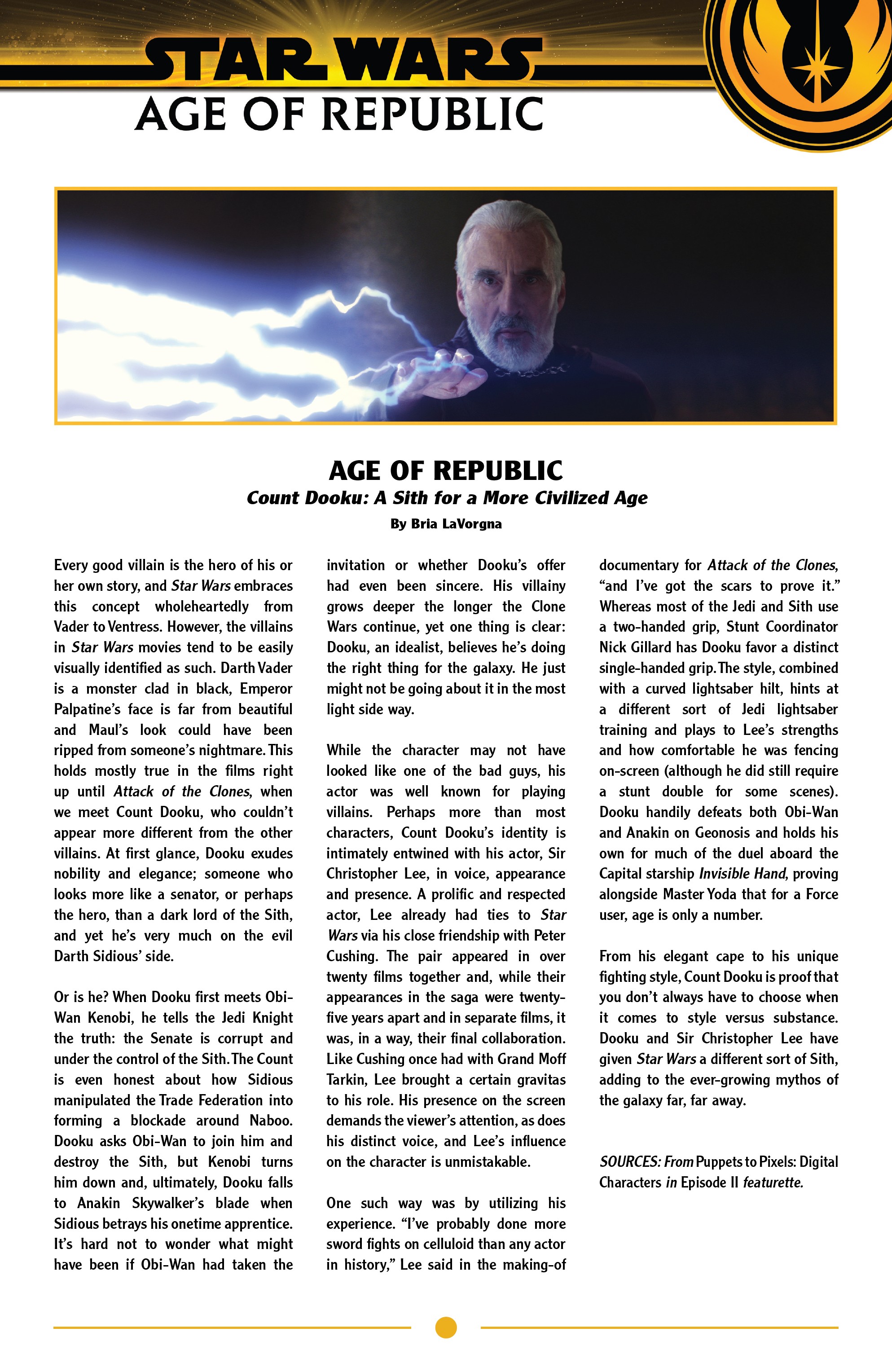 Star Wars: Age Of The Republic - Count Dooku (2019) issue 1 - Page 24