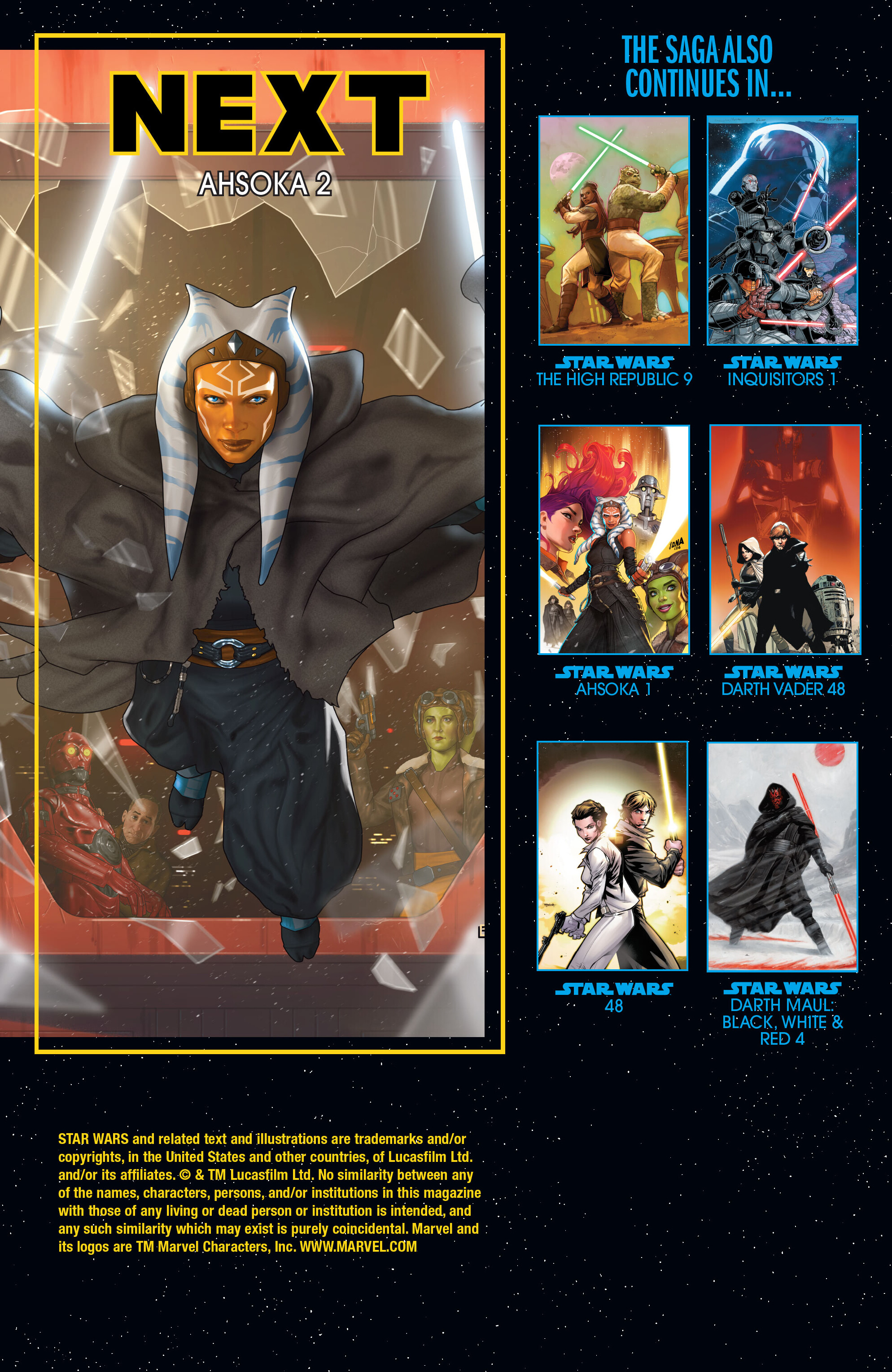 Star Wars: Ahsoka (2024-) issue 1 - Page 33