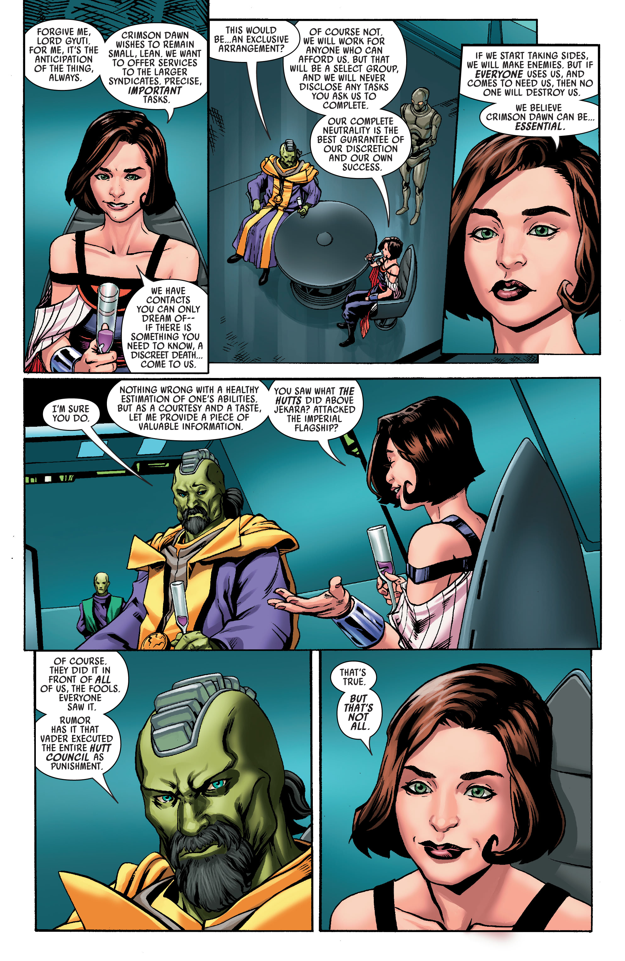 Star Wars: Crimson Reign (2021-) issue 1 - Page 12