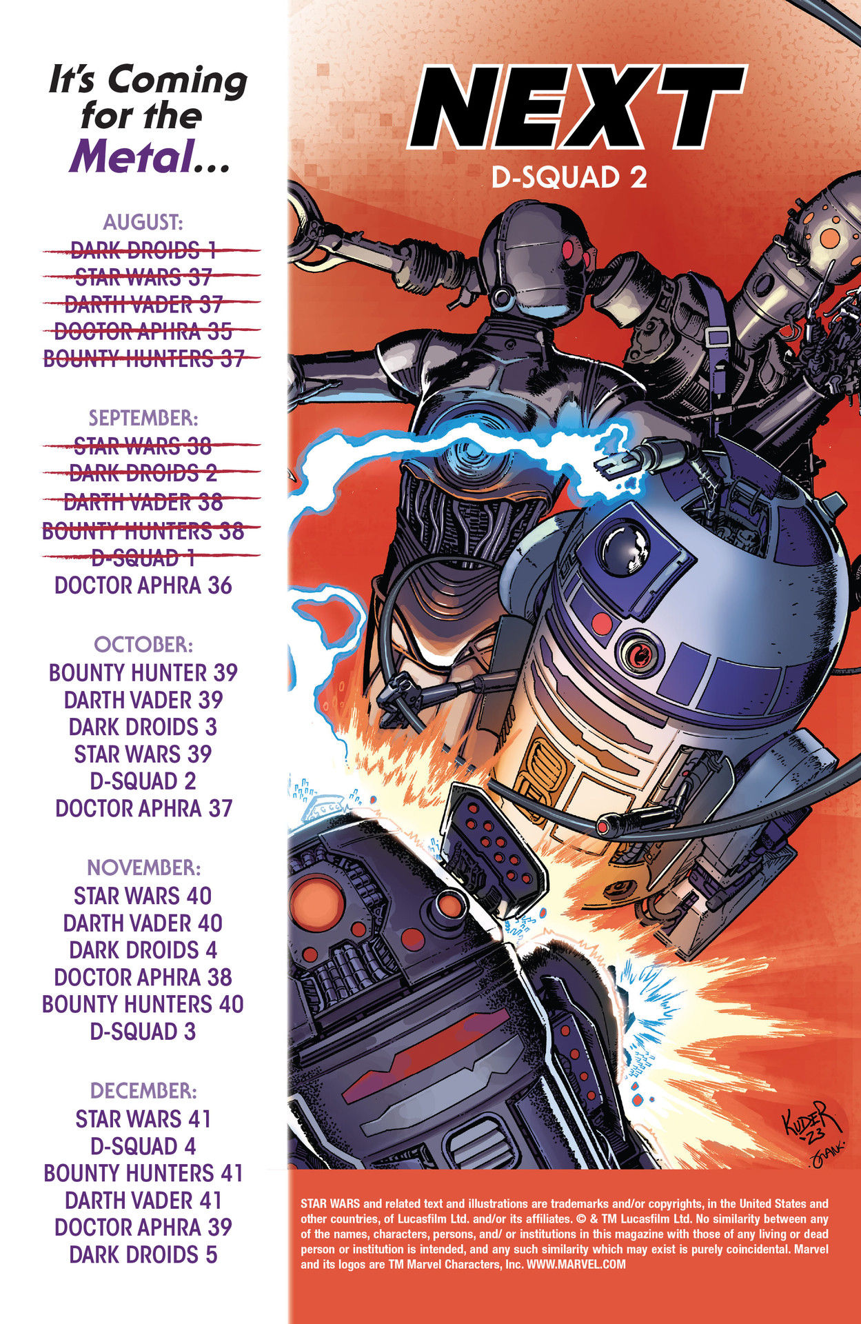 Star Wars: Dark Droids - D-Squad (2023-) issue 1 - Page 33