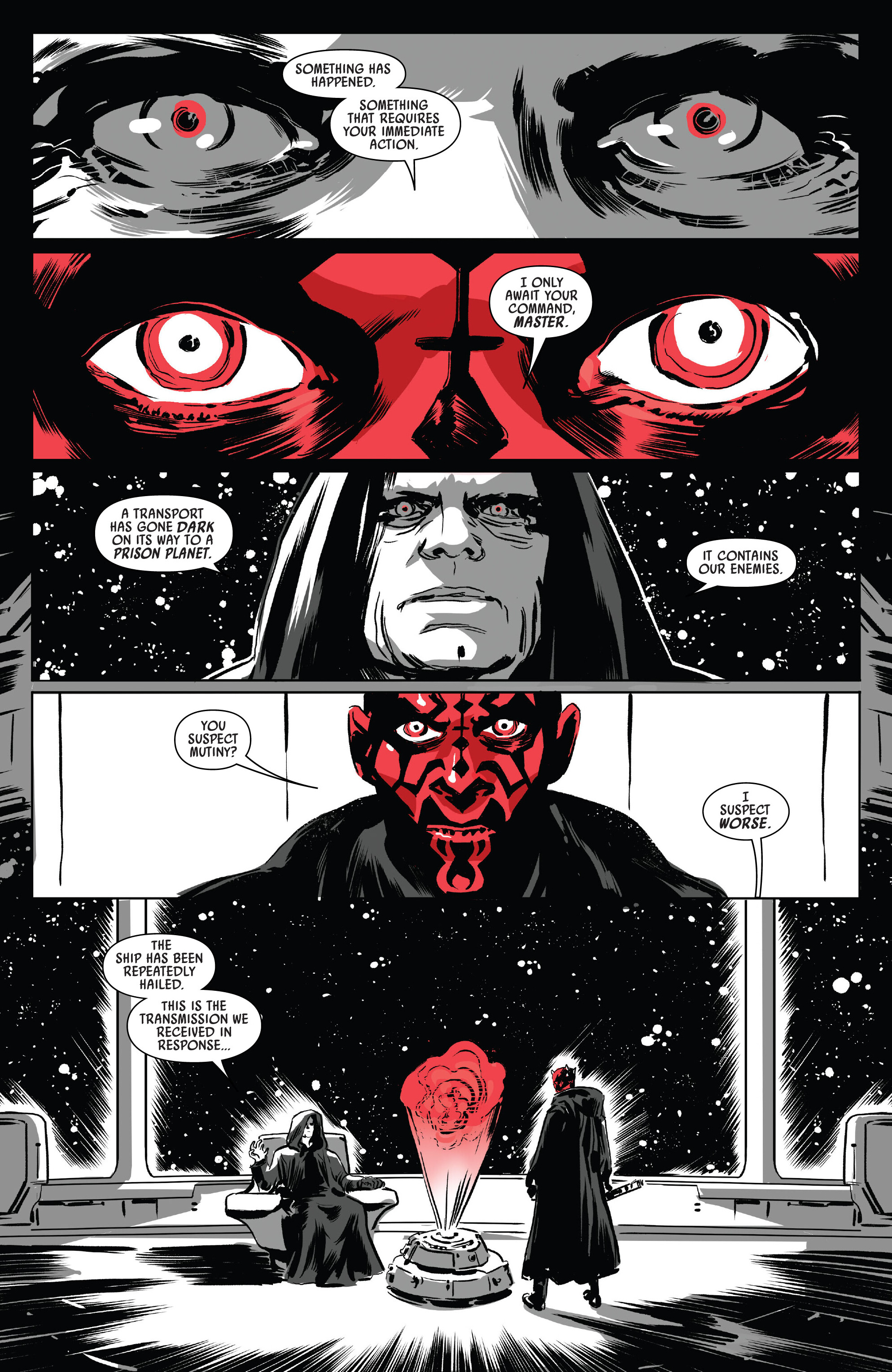 Star Wars: Darth Maul - Black, White & Red (2024-) issue 1 - Page 3