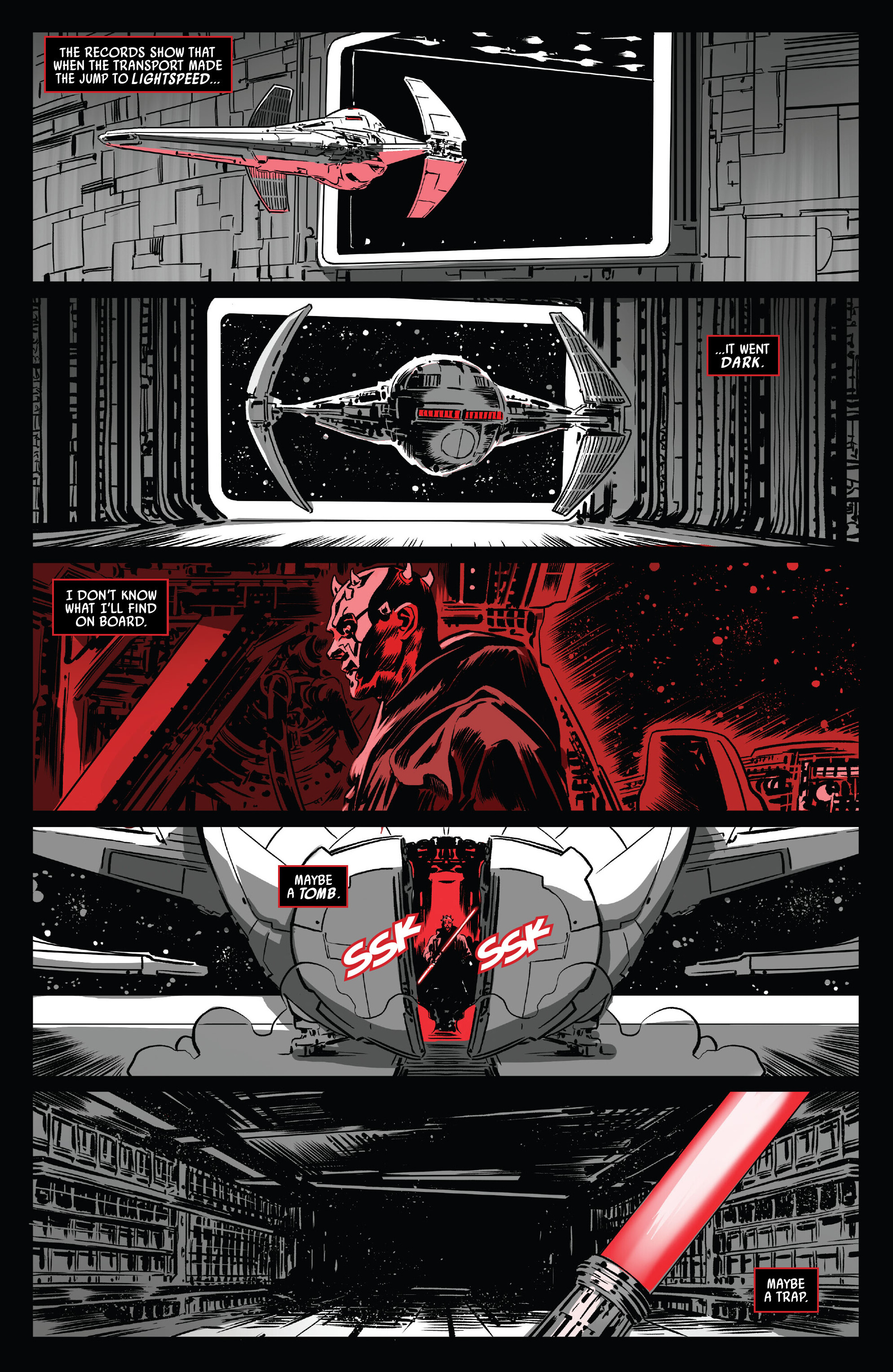 Star Wars: Darth Maul - Black, White & Red (2024-) issue 1 - Page 8