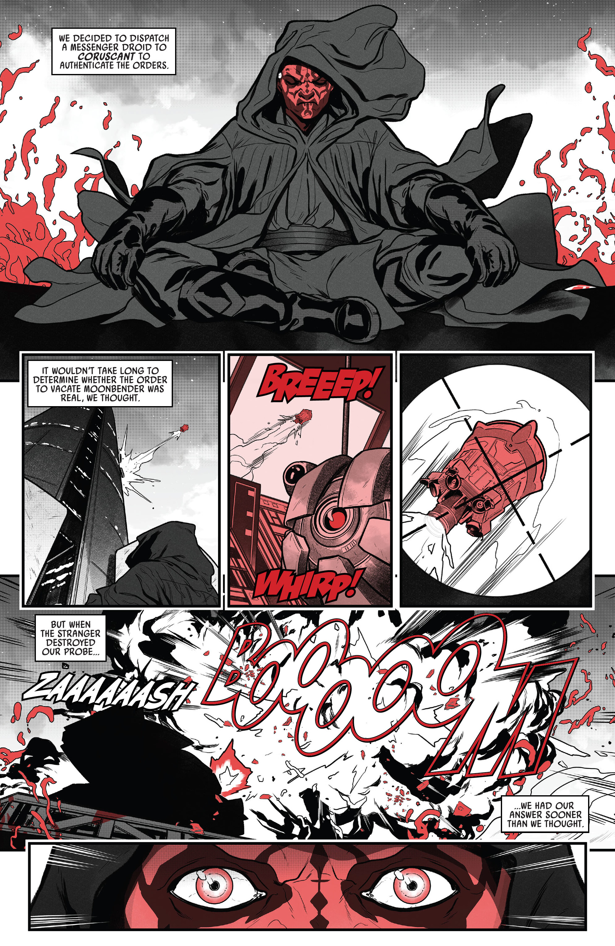 Star Wars: Darth Maul - Black, White & Red (2024-) issue 2 - Page 8